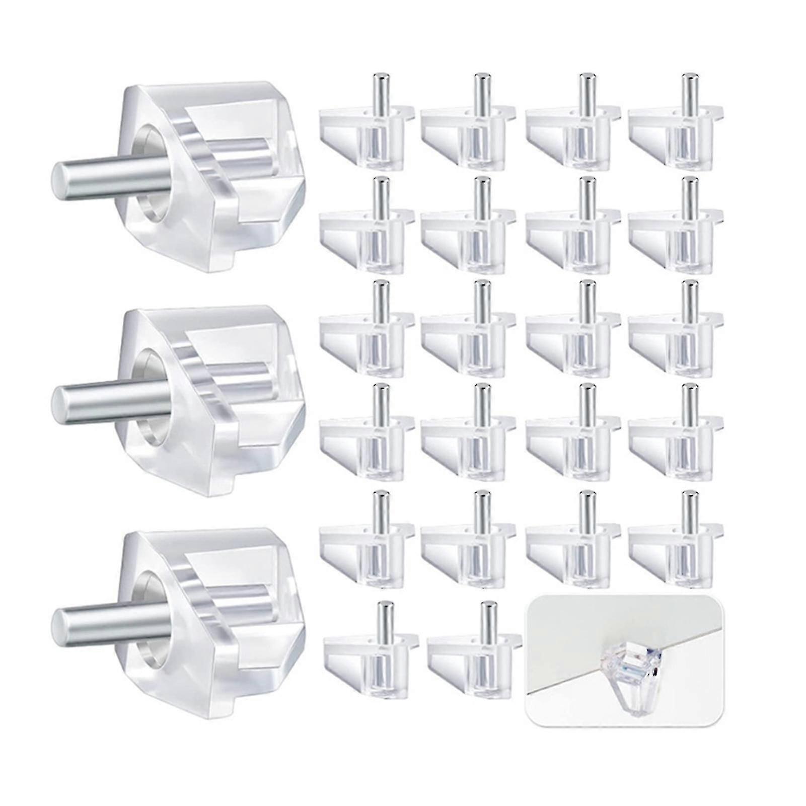 3mm Multipurpose Shelf Support Pins Transparent Pvc Cabinet Shelf Support Peg Easy