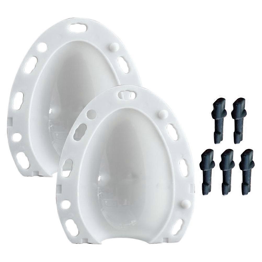 Durable Plastic Egg Mold for Egg Casting Mold White Color