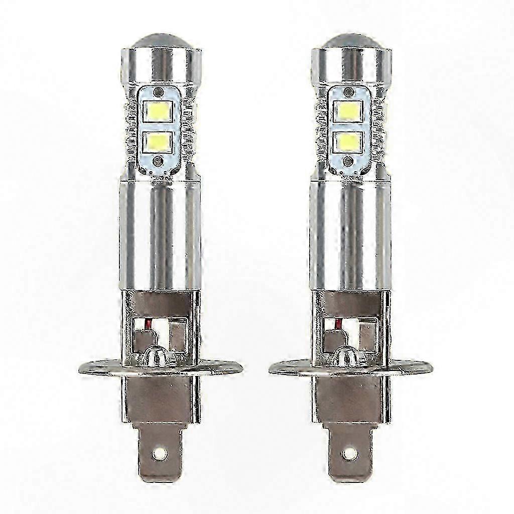 6000K White LED Bulbs for High Low Beam and Fog Lights 100W Conversion Kit