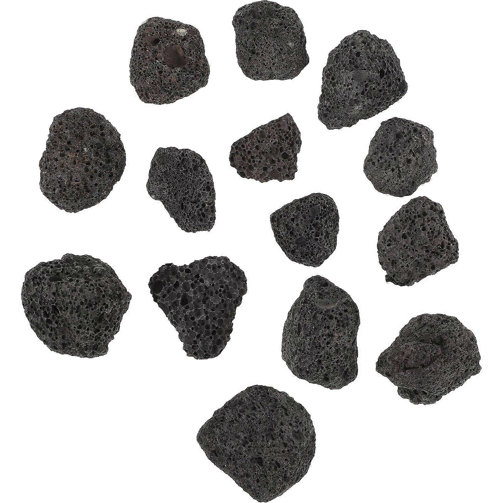 Fish Tank Landscaping Stone for Decor 2Pcs Breathable Rocks