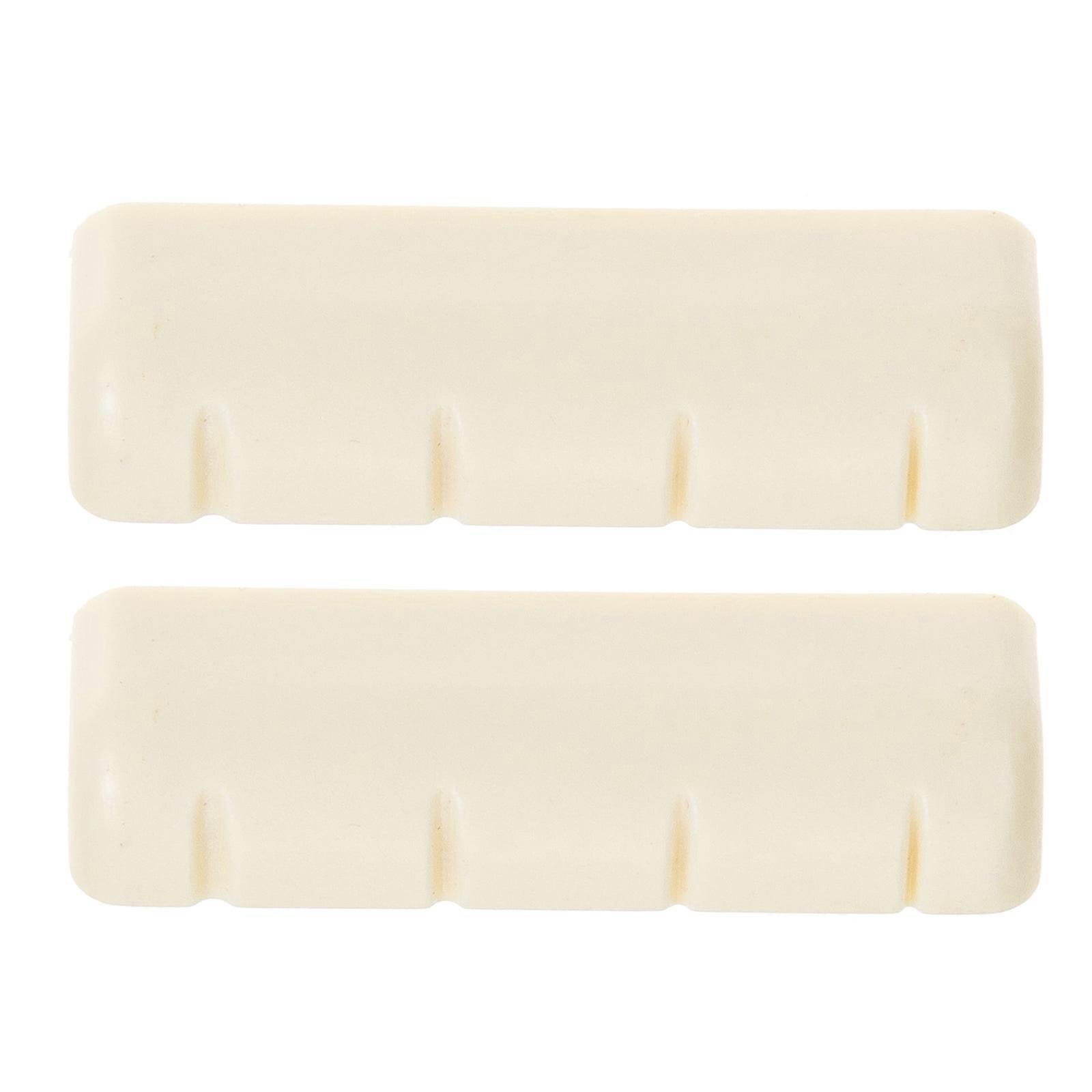 2Pcs Banjo Bridge Nuts Durable Banjo String Buts Practical Banjo Supplies