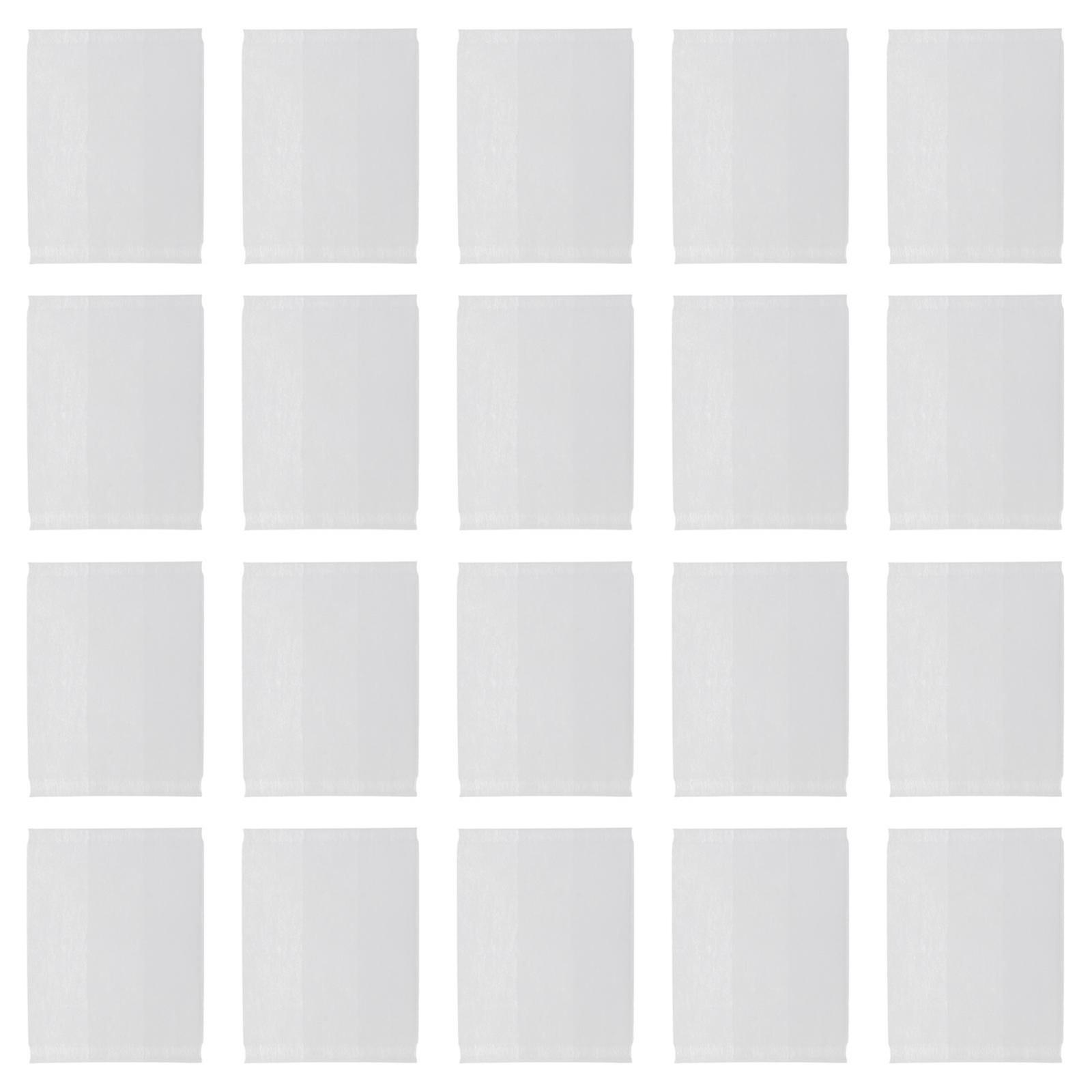 200pcs tefilterposer papir tepose med snor papir løs blad teposer