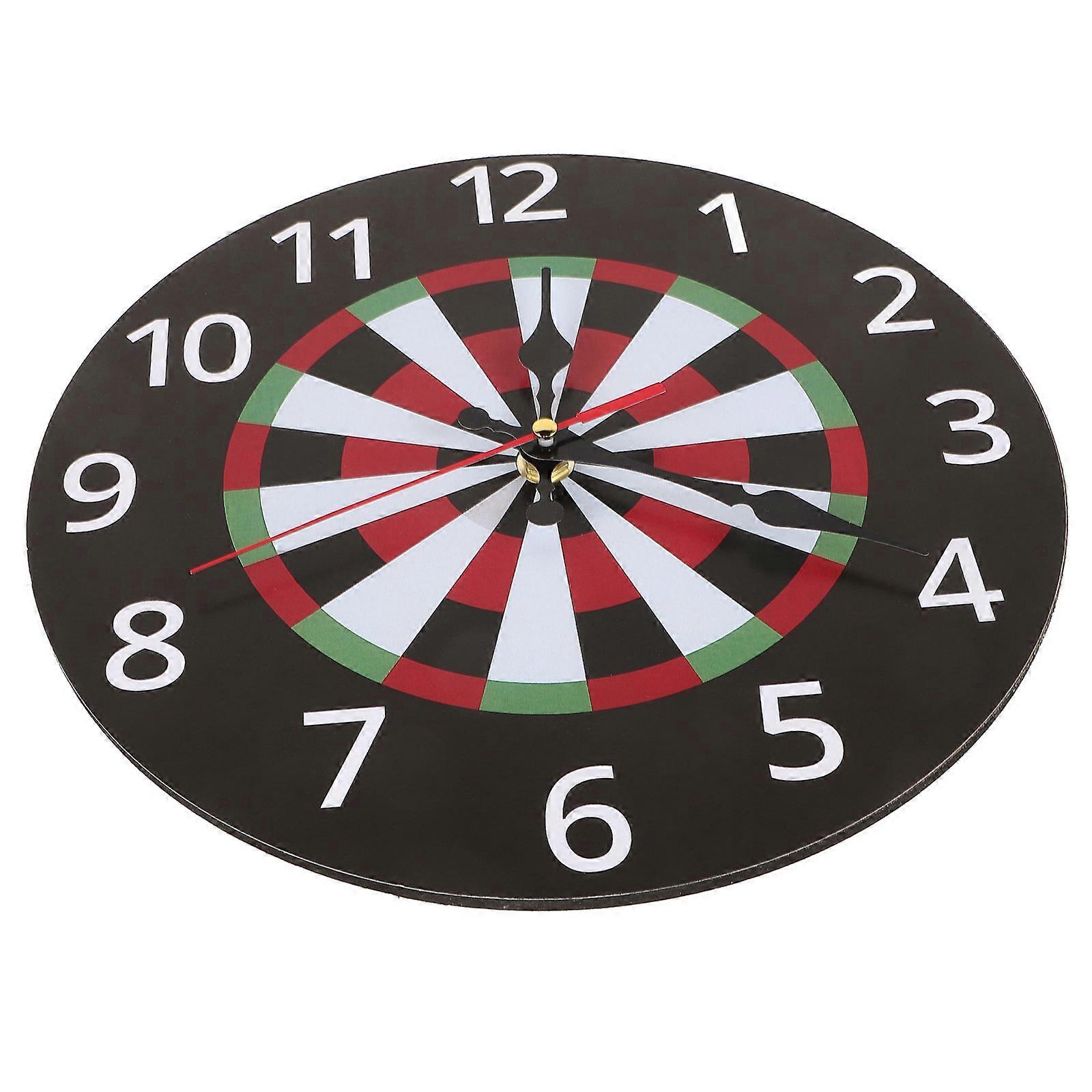 Wall Clock Timekeeping Living Room Office Decor 4Pcs