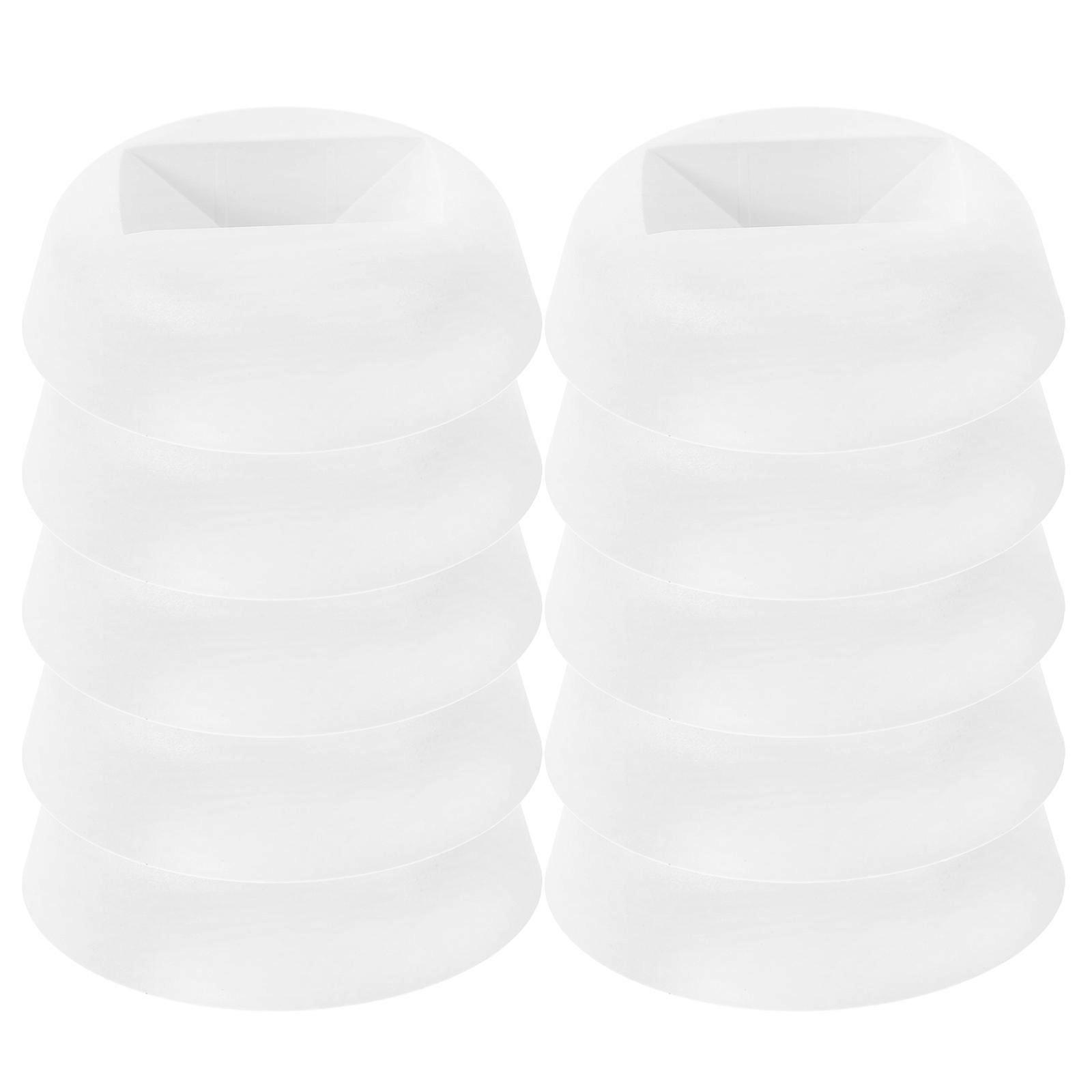 Plastic Jewelry Stand Bases for 20Pcs Use