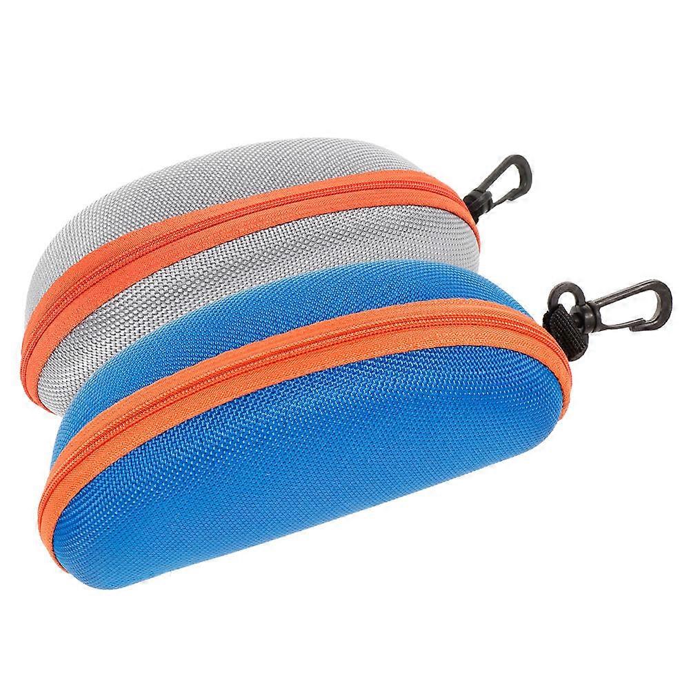 8Pcs Goggle Carrying Holder Rectangular Case Storage Protection For Swim Goggles And Sunglasses