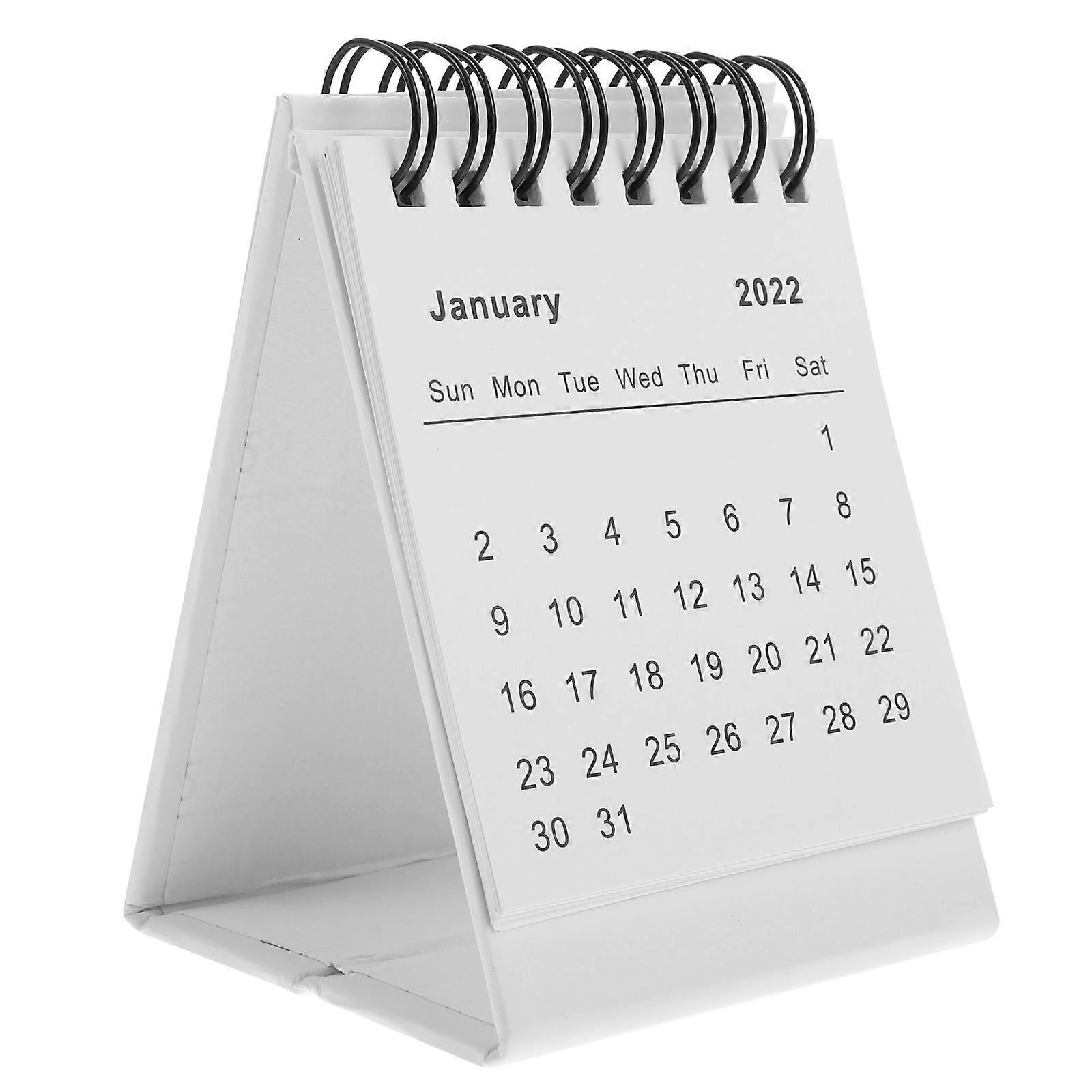 Office Desk Calendar 2022 for Scheduling and Planning Includes 8Pcs