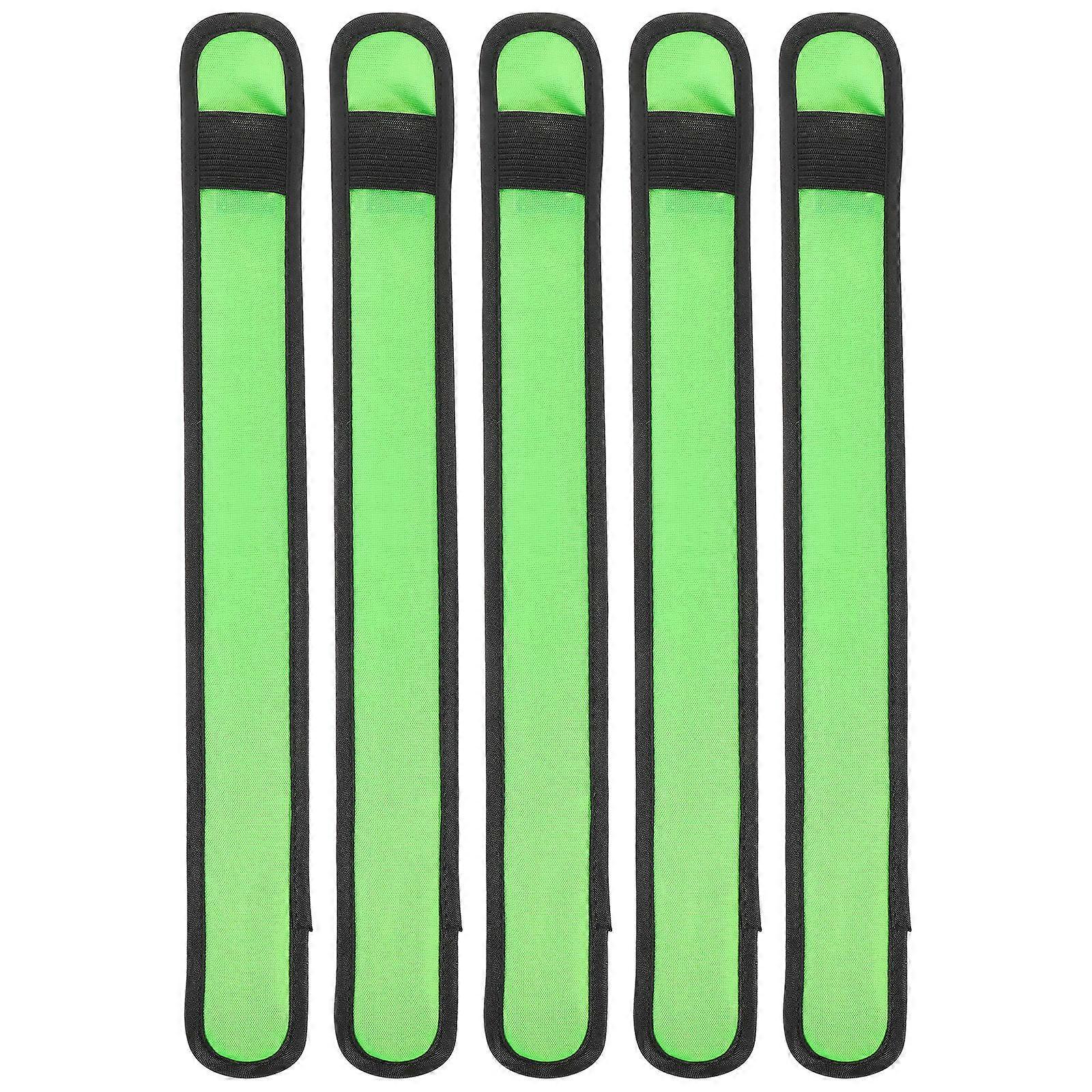 High Visibility LED Slap Wristbands for Fitness with 20Pcs Running Walking Armbands