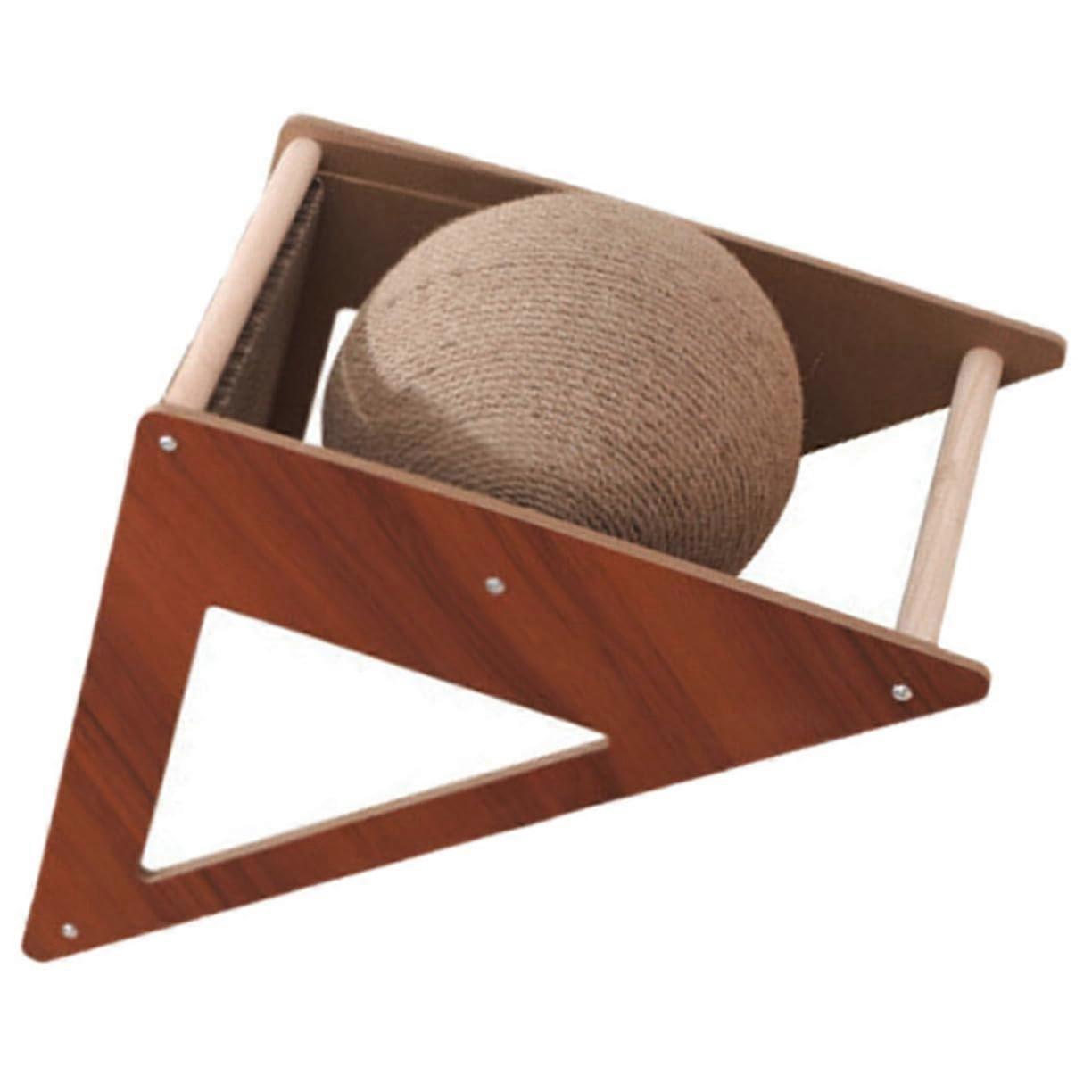 Stable Cat Scratcher Corrugated Paper Claw Board For Kitten Small Size Cat Grinding Board