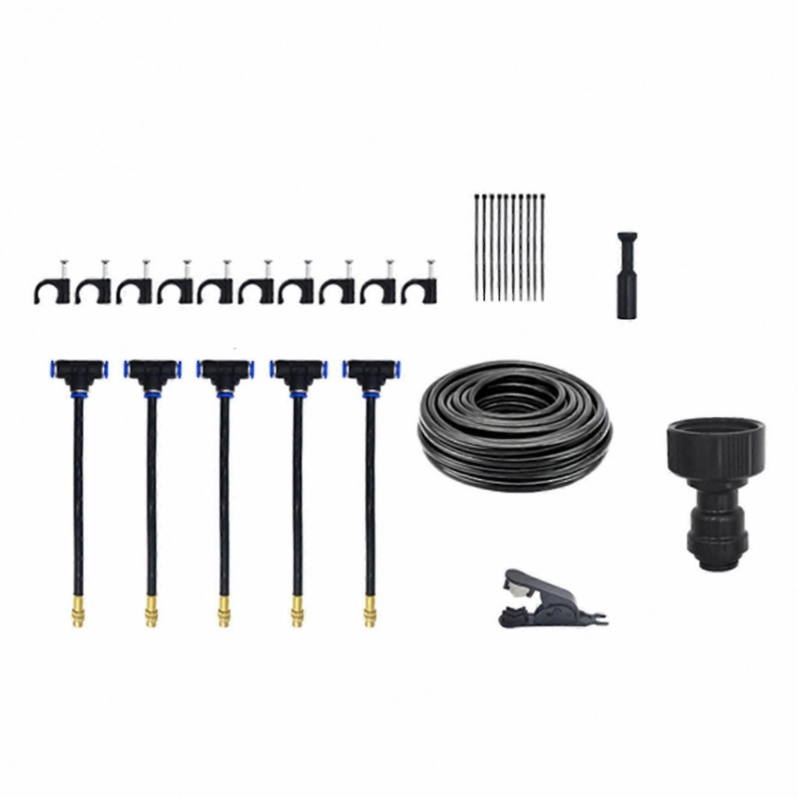 Automatic Garden Dripping System with 360° Adjustable Atomizing Nozzle for Efficient Watering Solutions
