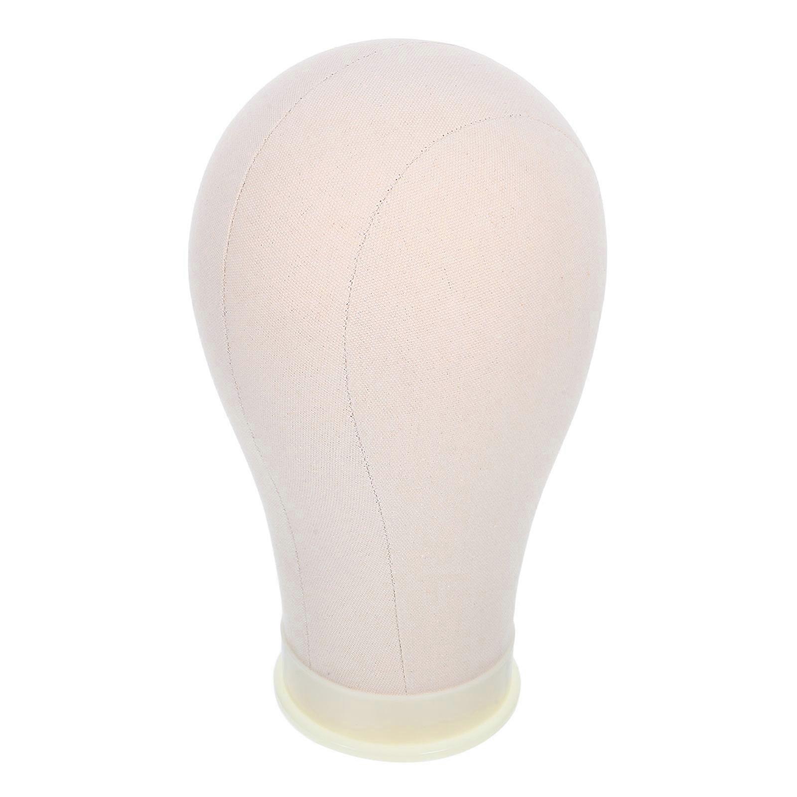 Canvas Head Training Mannequin for Holding Needle 2Pcs Khaki