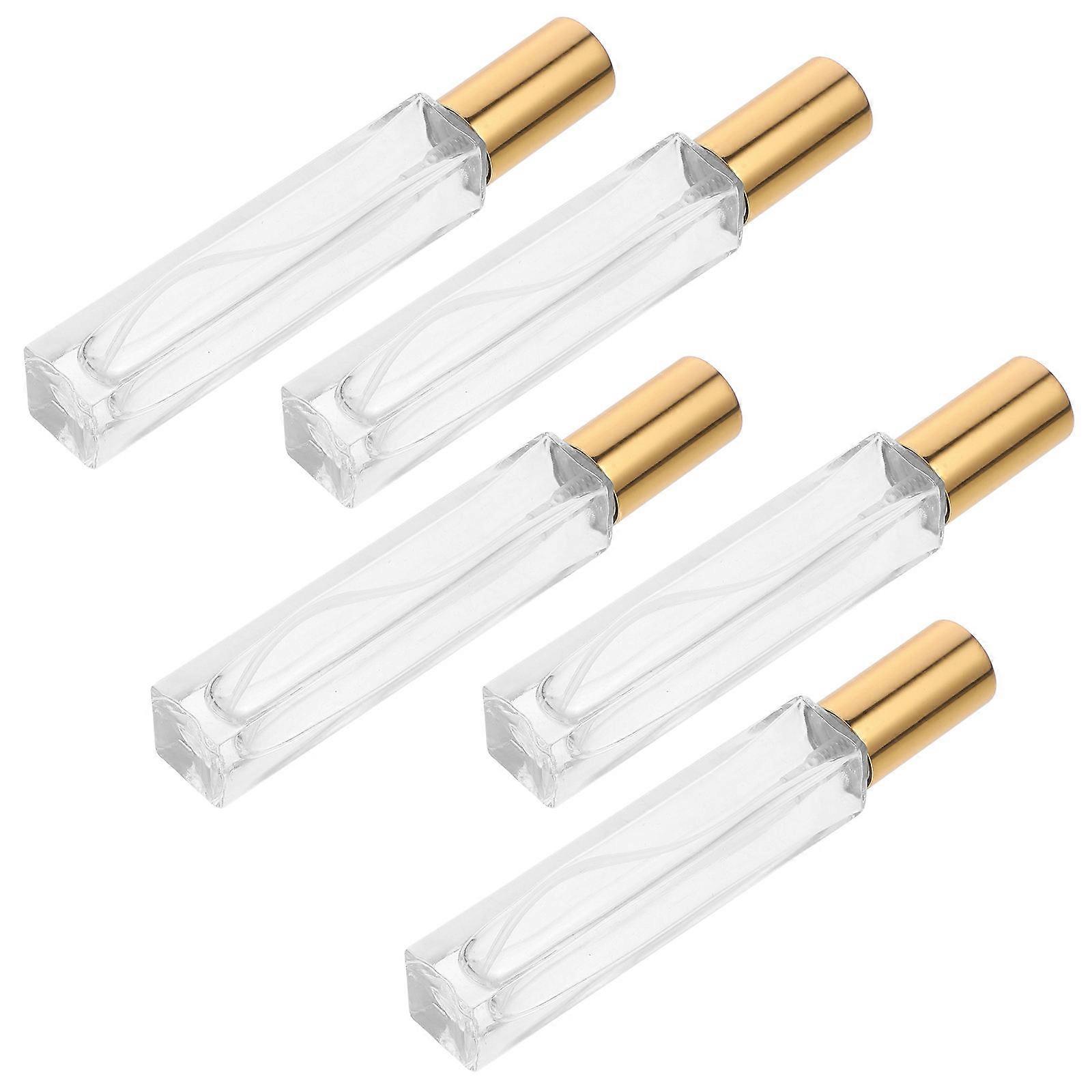 Makeup Perfume Spray Bottles Transparent Glass for Storage 15Pcs