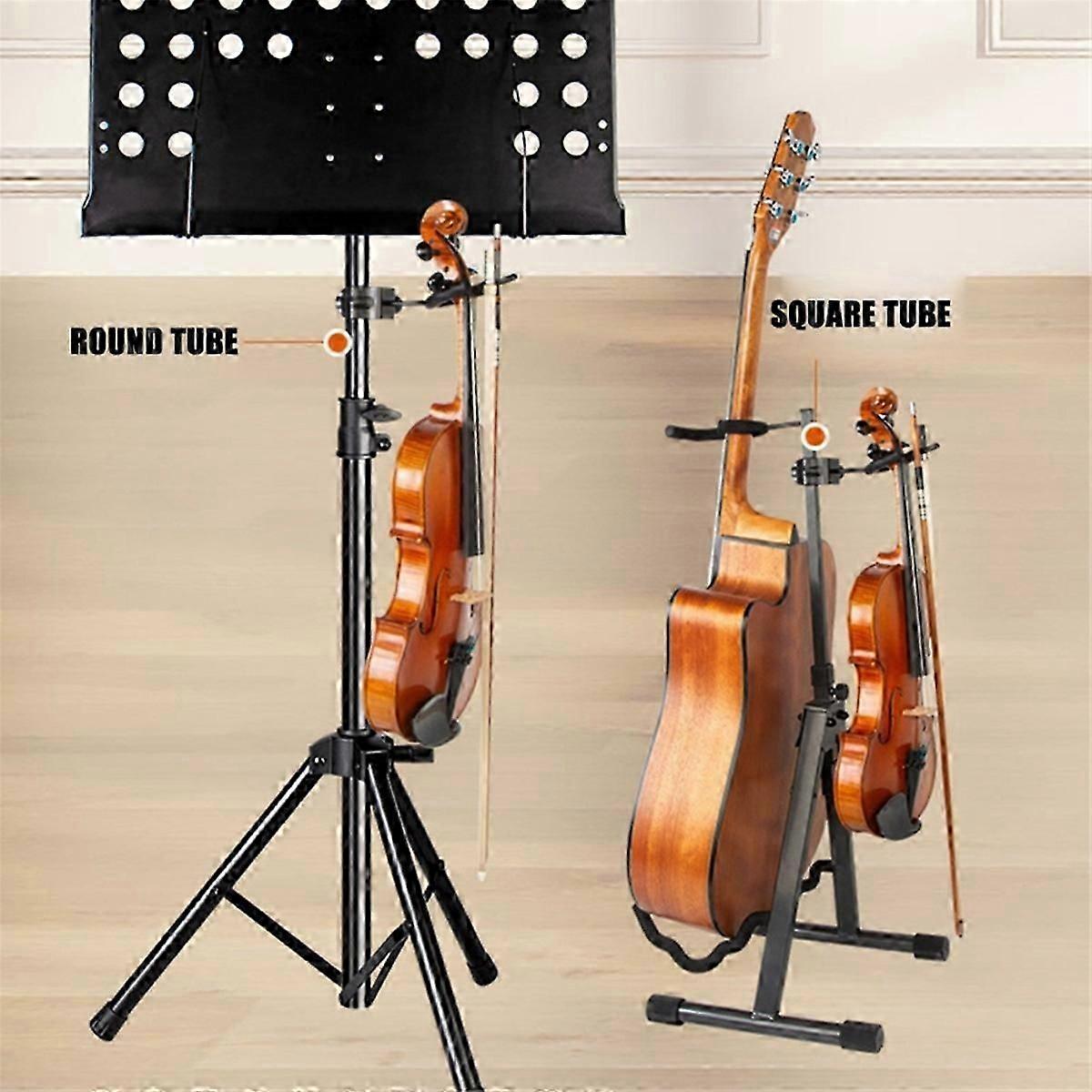 Violin hanger hook for microphone or sheet music stand secure holder [jkw]