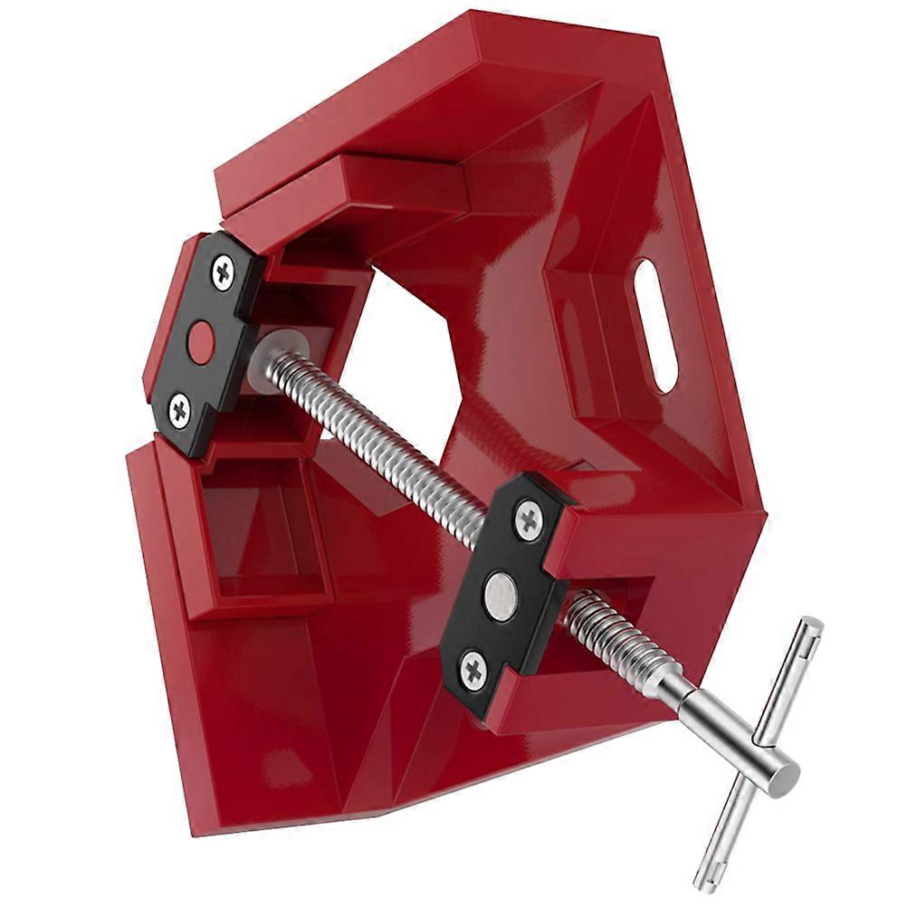 Wood Working Right Angle Clamp T-Shaped Clamp for Framing Use 1Pcs
