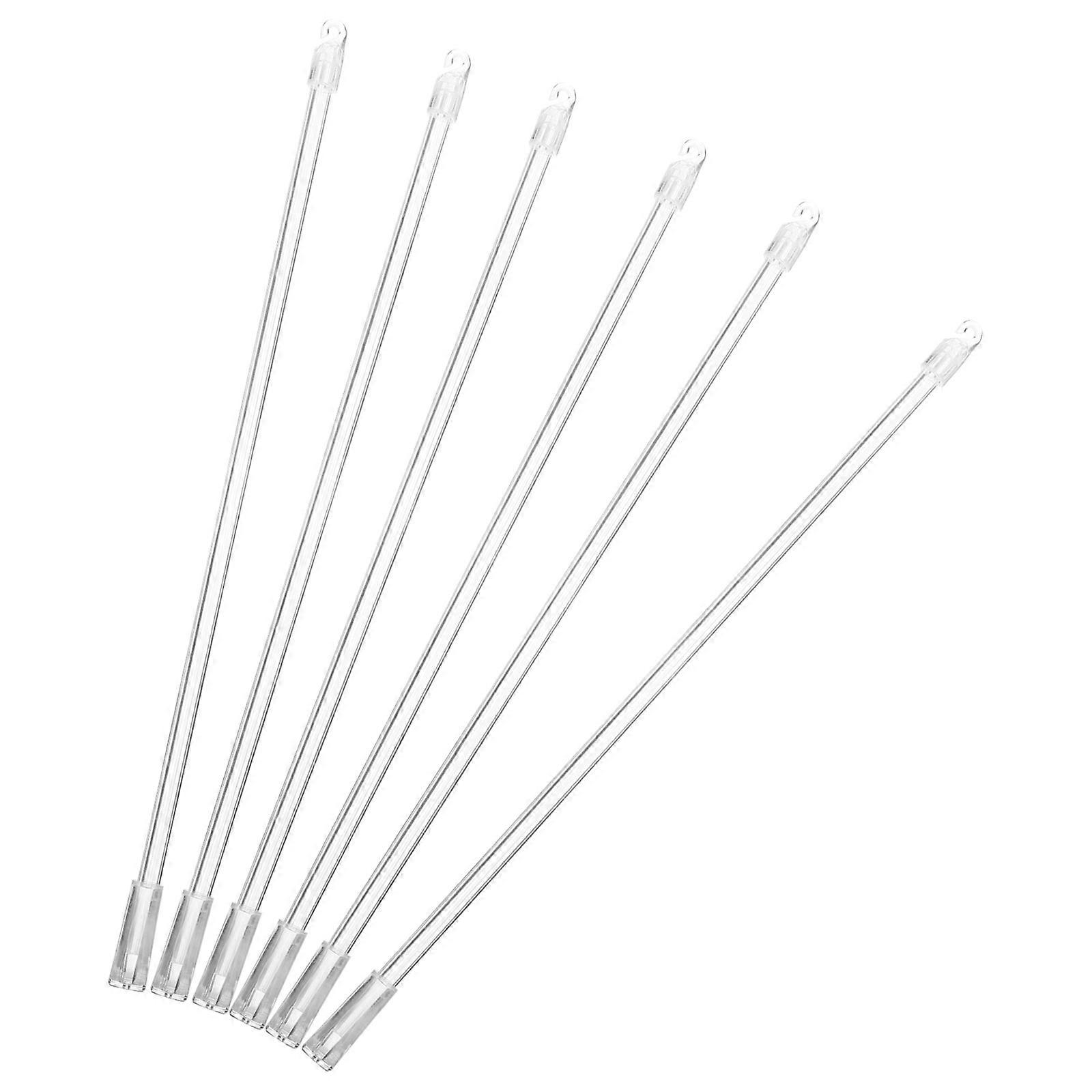 Vertical Blind Replacement Rods Transparent Blind Wand for Tilt 12Sets