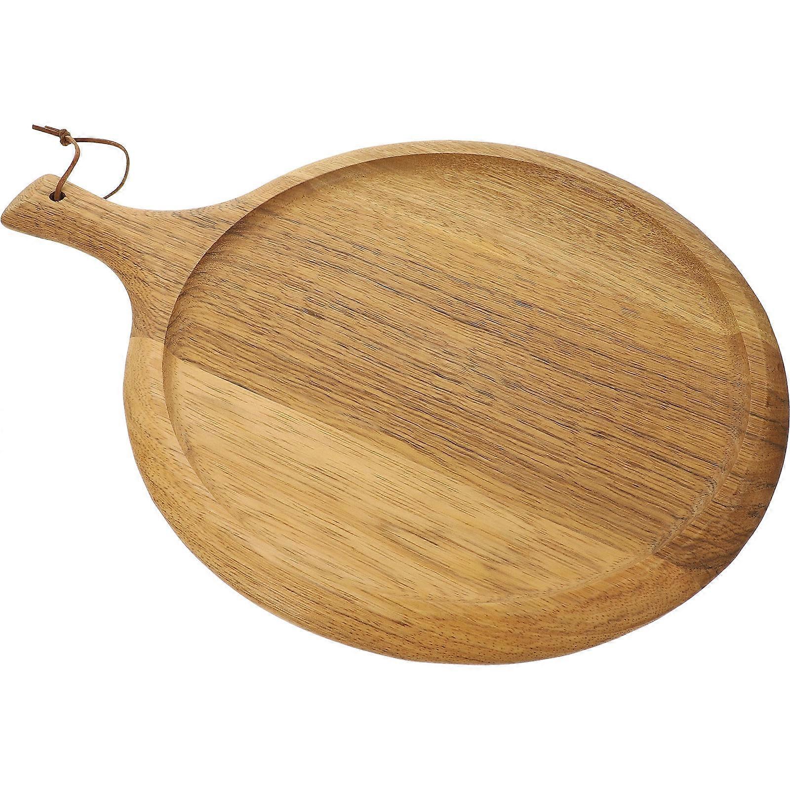 Handle Design Wooden Cutting Board for Storage 3Pcs Bread Tray Kitchen