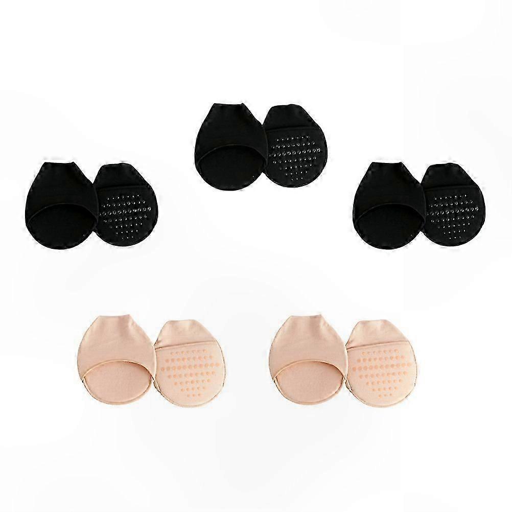 Women's 5 Pairs of Low Invisible Toe Socks for Comfort and Style