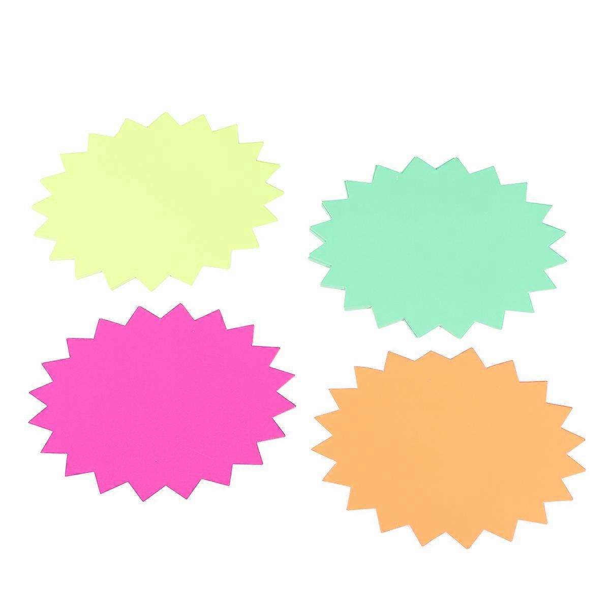 Explosion Sticker Paper for Marking 240Pcs Assorted Color Advertising Signs