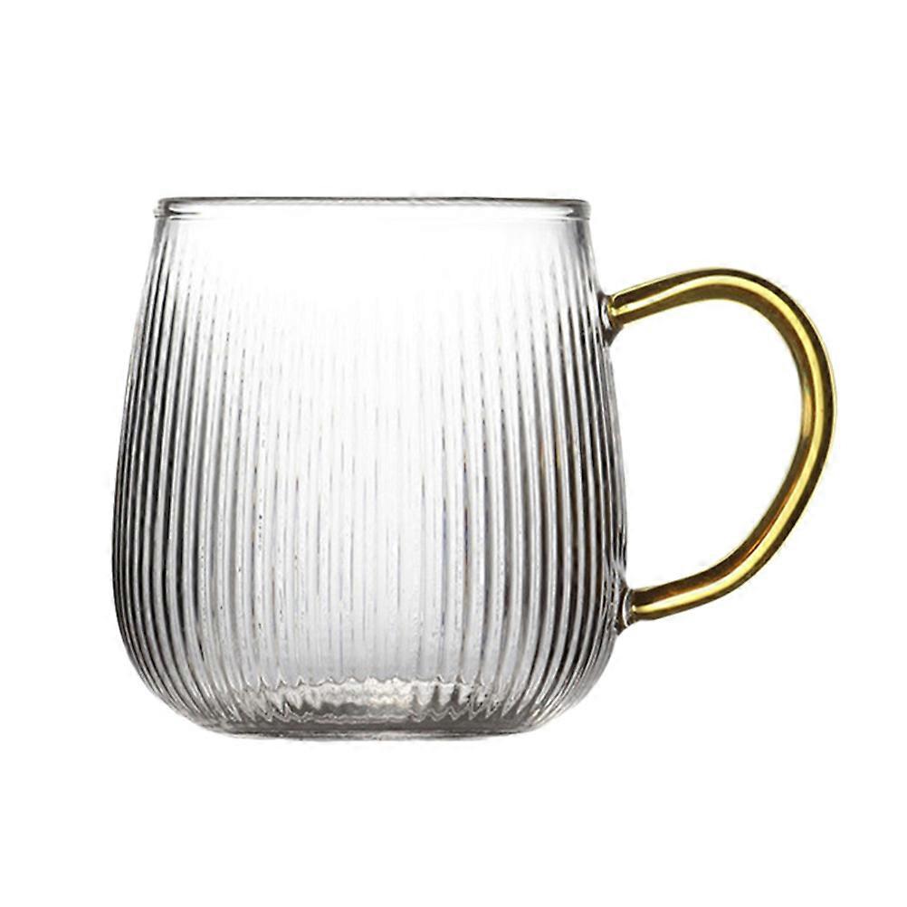 Transparent Glass Cup 1Pack Ideal For Drinking Cold Beverages In Home And Office Environments Multi-Purpose