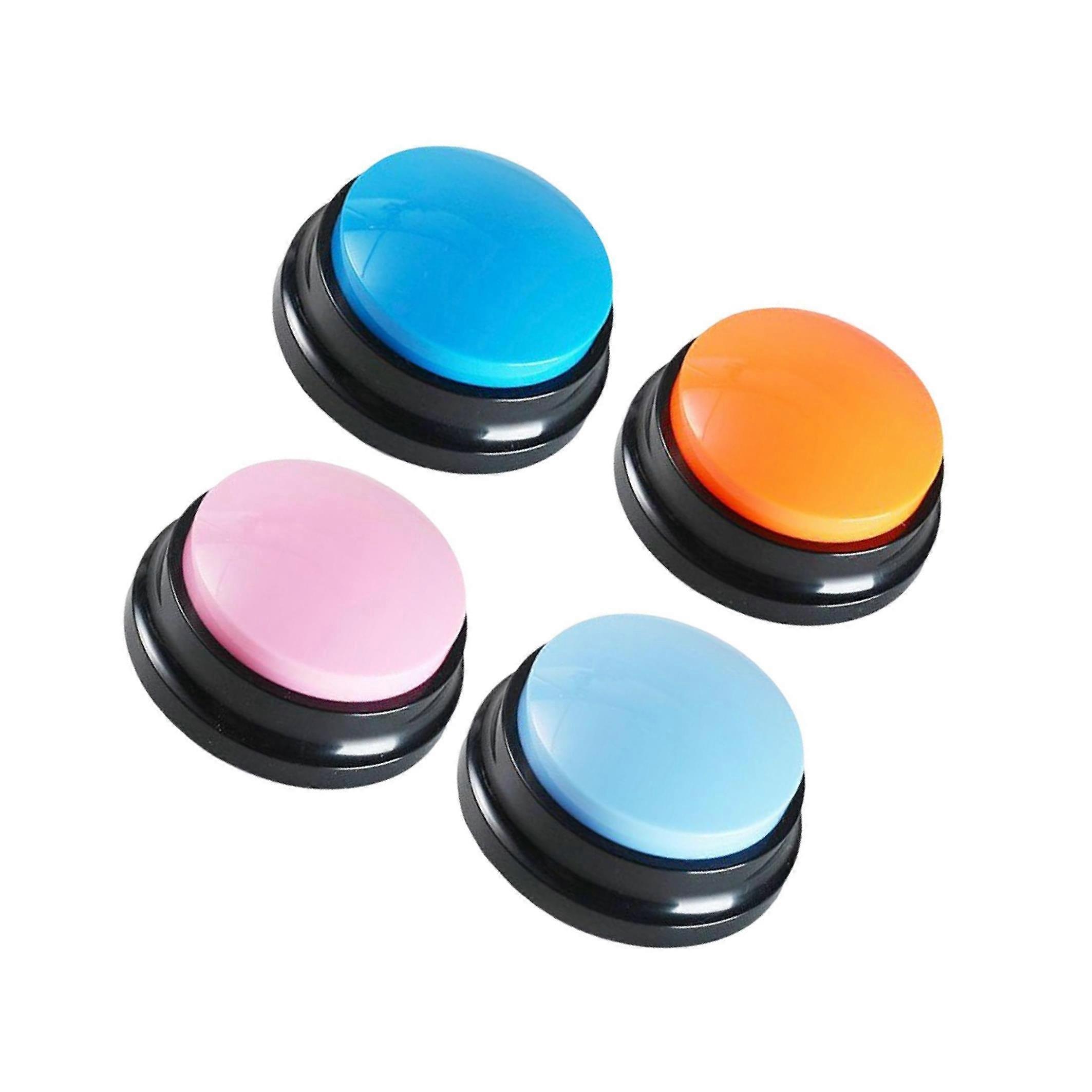 4x Recordable Talking Button Communication Kids Recording Sound Button B