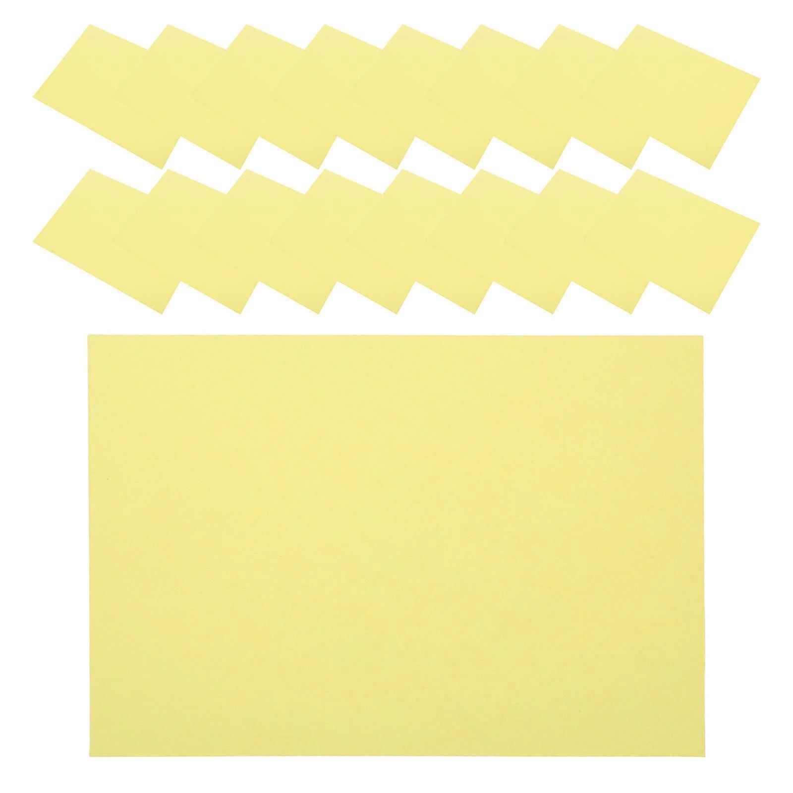 Light Yellow Copy Paper for Business Reports 200Pcs A4 Sheets Office Supply