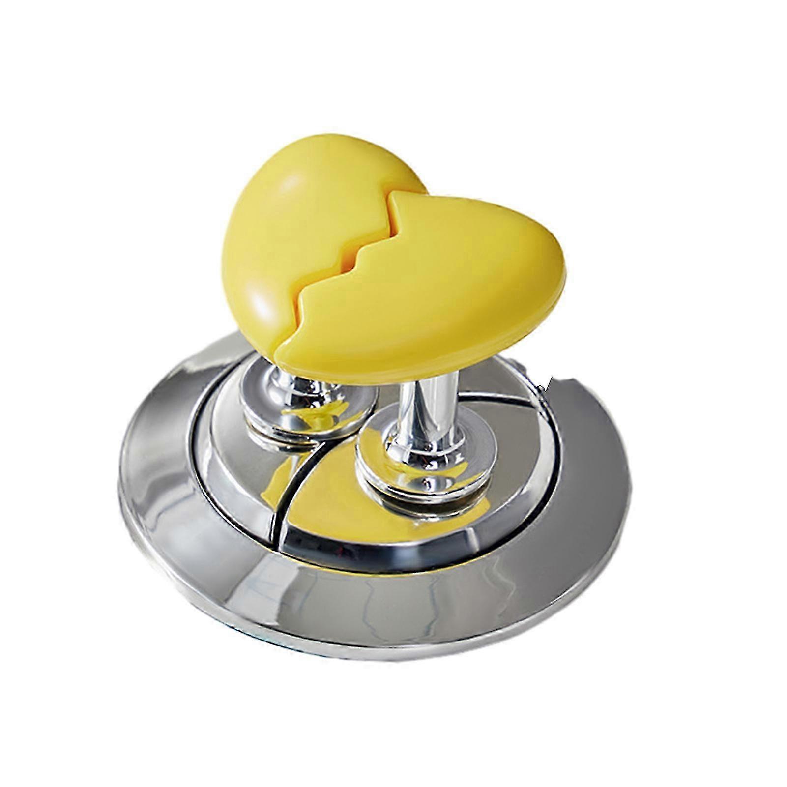 Cute Broken Heart Shaped Toilet Button Set Mulit Color Labor-Saving Door Knobs for Bathroom Home Door