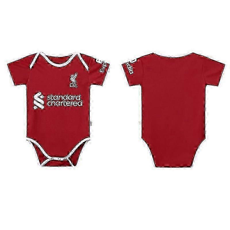 2022-2023ユニークな幼児ベビーサッカージャージー半袖ジャンプスーツ6-18ヶ月