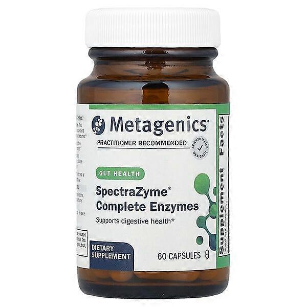 Metagenics, SpectraZymeÃÂÃÂÃÂÃÂ® Complete Enzymes, 60 Capsules