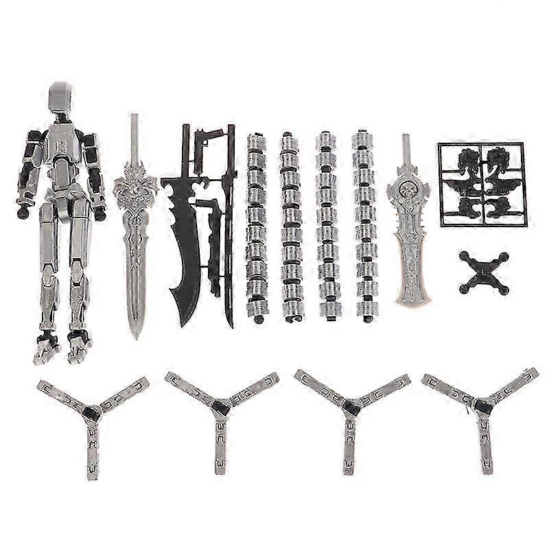 3D Printed Mannequin Dummy 13 Tentacle Series Toys Action Figures Multi-Jointed Movable Shapeshift Robot Parent Child Games 25-26s