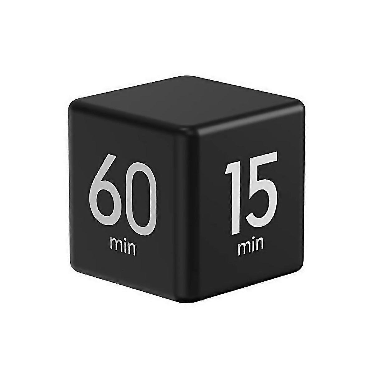For 1560 Minutes Preset Led Display Adjustable Volume Rotating Cube Timer For Work Study Kitchen
