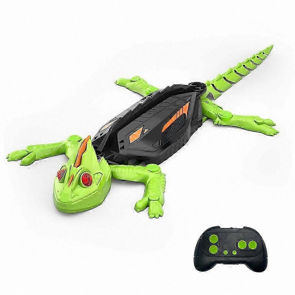 Remote Control Wall Climbing Robot Toy, Rechargeable Gecko Design for Kids