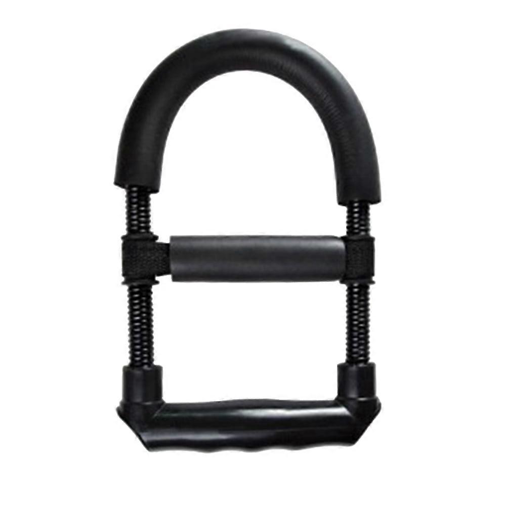 Mizh Forearm Flexor Exerciser Power Wrist Arm Strength Brawn Training Device for Physiotherapy Enhancing Weight Lifting Ability (Black)