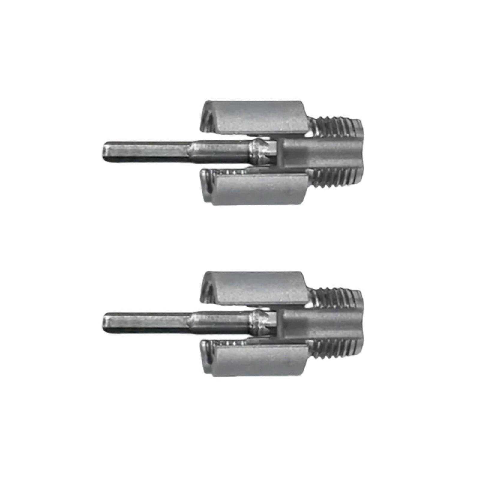 2PCS Universal Pipe Threader Tool Set Pipe Threader Kit Double Purpose Internal External Cutting Home Repair Kit Multicolor