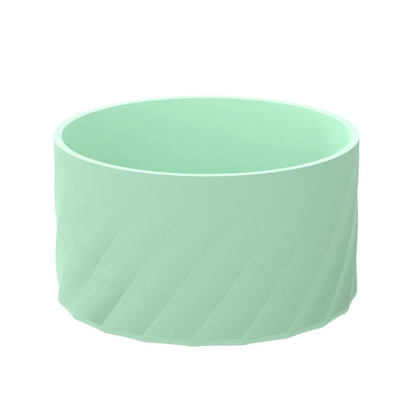 Iaukyu Silicone Water Bottle Boot Heat-Resistant Scratch-proof Non-slip Solid Color Water Bottle Protector Sleeve