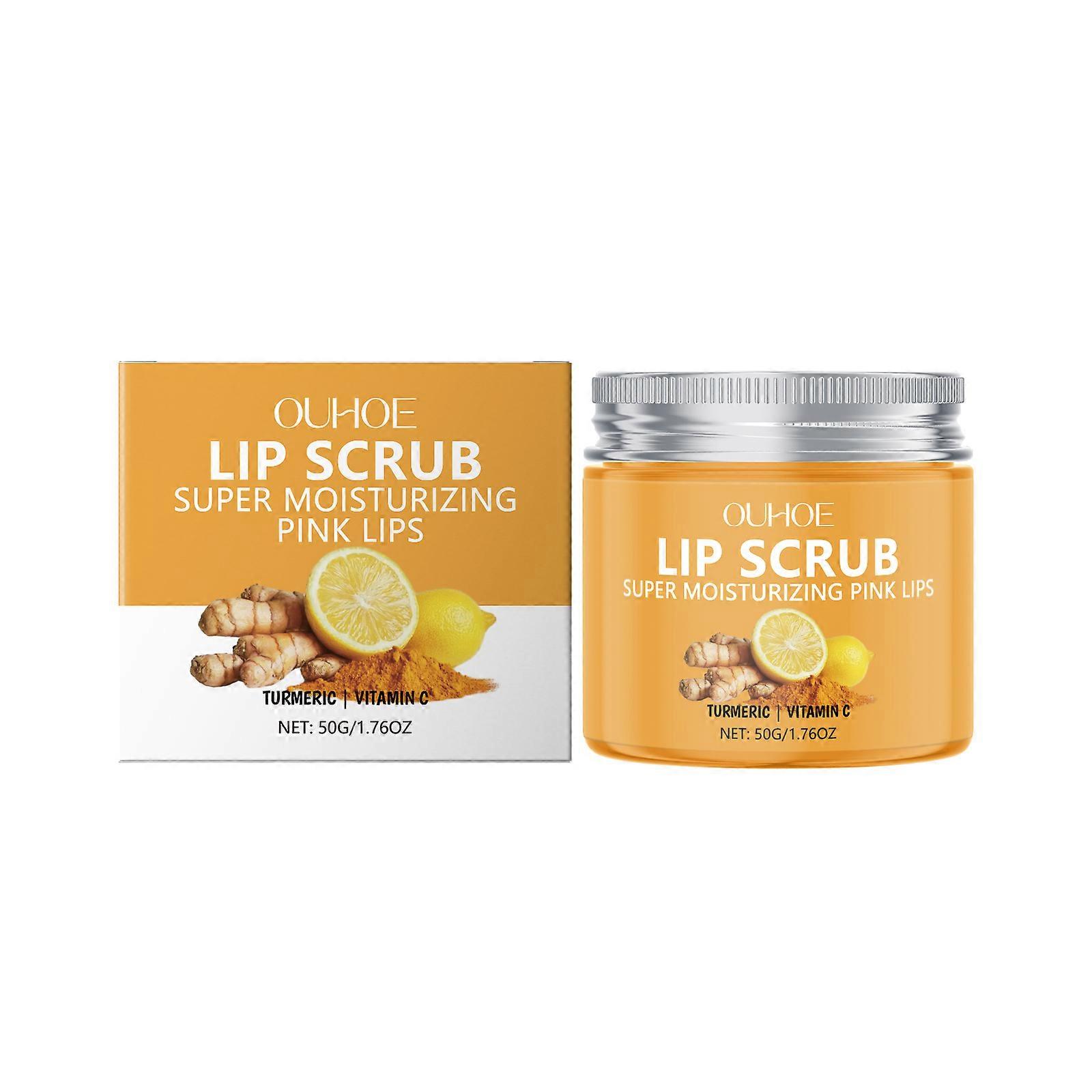 Ouhoe Turmeric Lip Scrub Moisturizes