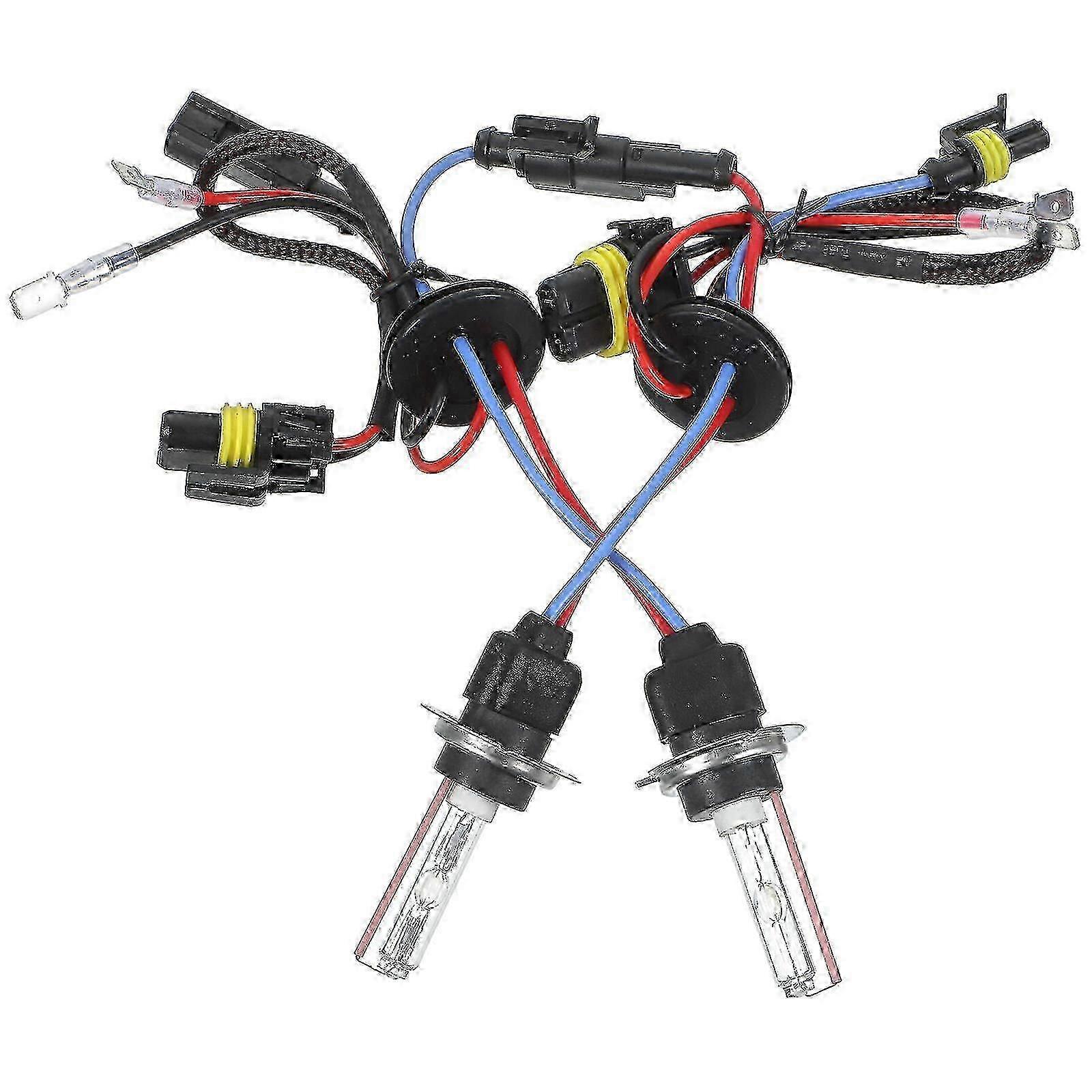 HID Xenon Bulbs H7 for Headlights Conversion - 35W 3200LM Globes