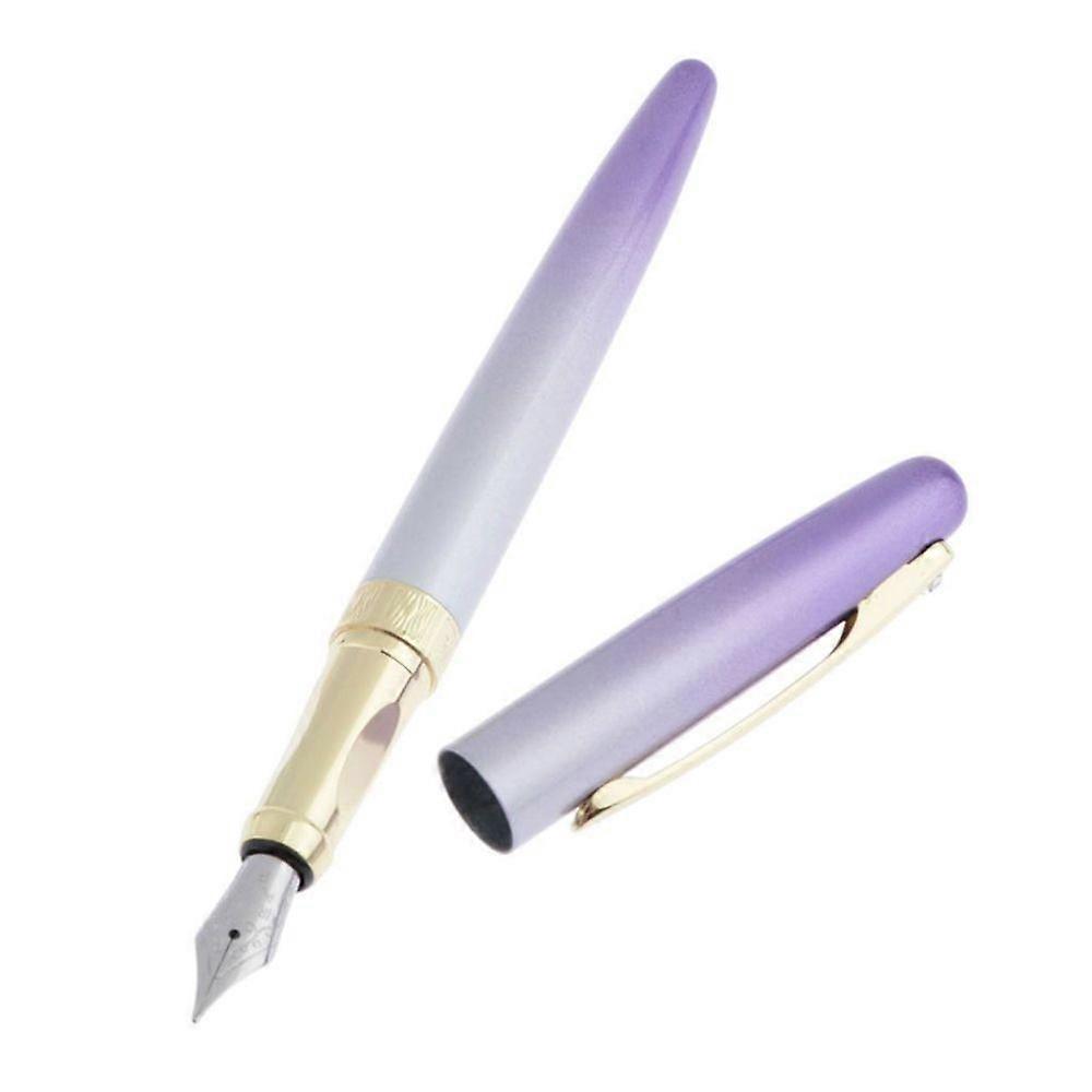 Gradient color Fountain pen nib ink Big tip pen 0.5mm purple gradient