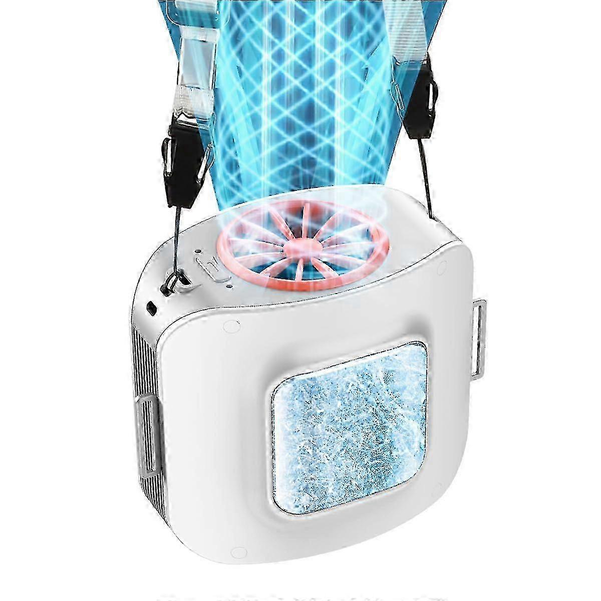 Waist Fan Rechargeable for Outdoor Use