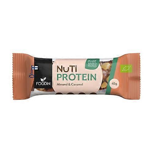 Caramel-flavored almond protein bars 45 g