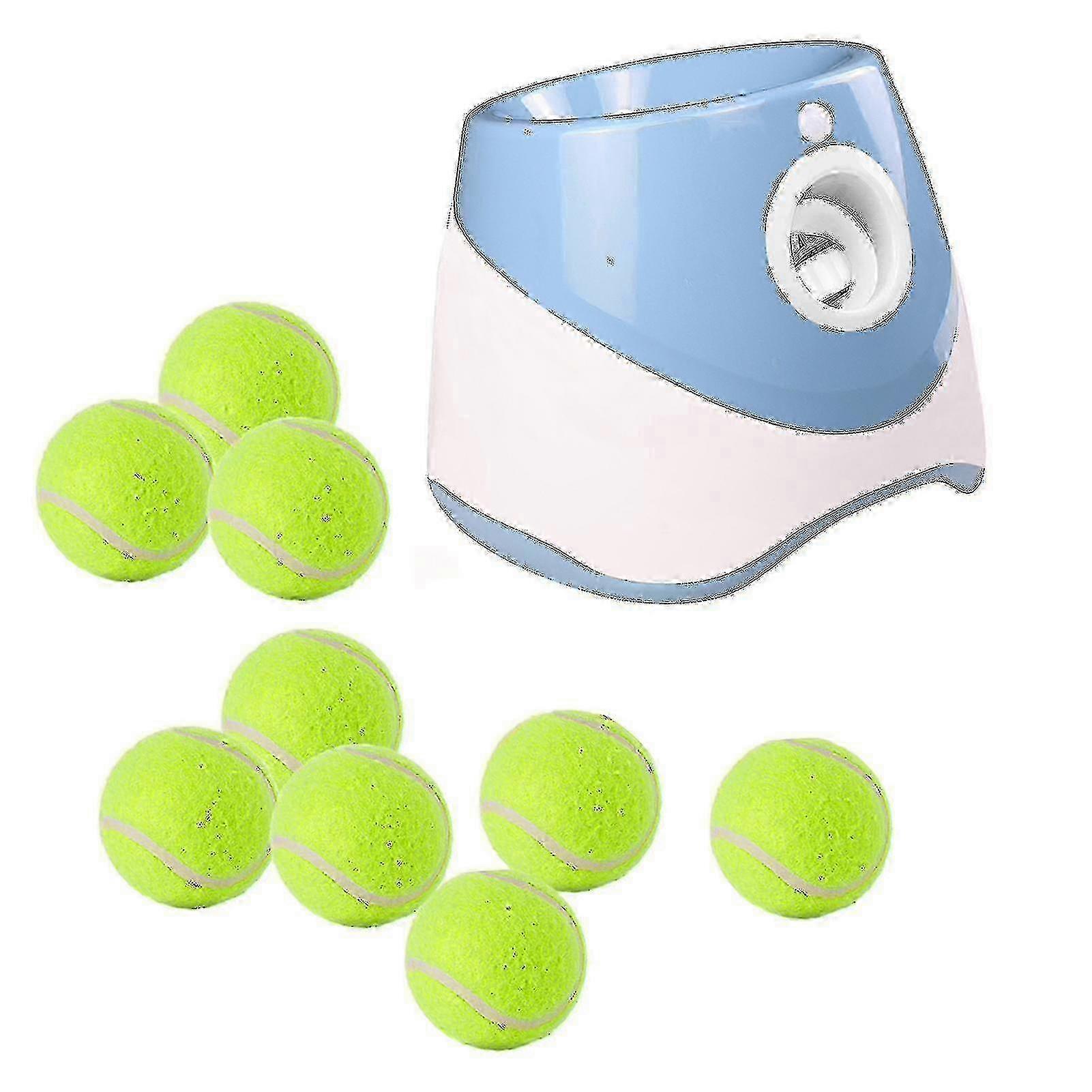 Dog Automatic Ball Launcher with 3/6/9 Balls, Durable Throwing Machine for Small Medium Dog Edition 1110