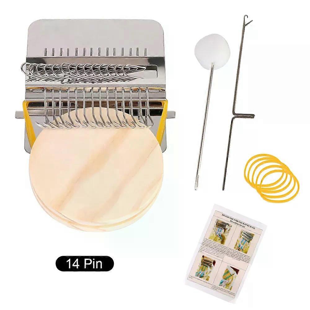 Small Loom For Mending Clothes and Jeans Hand Tapestry Wood Loom Weaving Frame Knitting Tools Darning Machine Small Frame