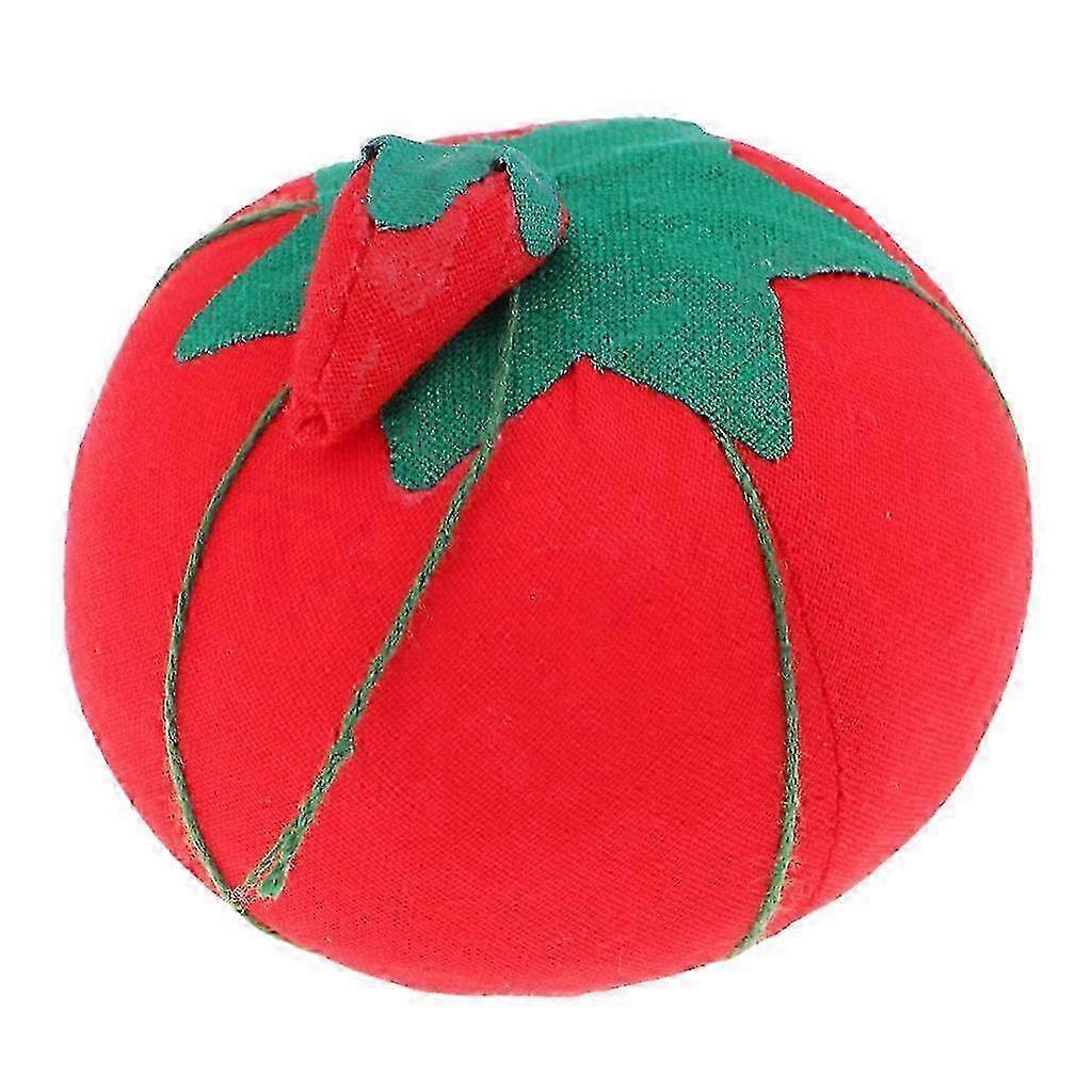 Tomato Shape Needle Pin Cushion Soft Material Safety Storage 7cm