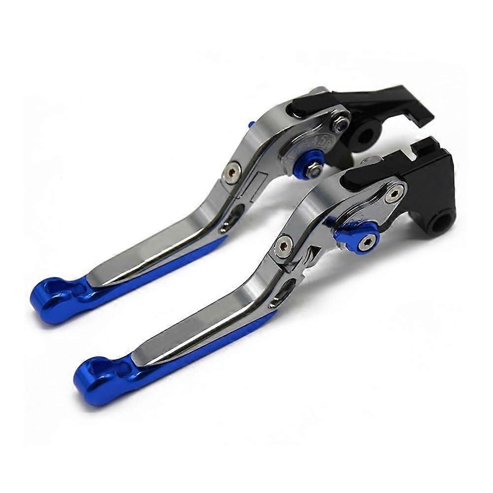 Folding Extendable Brake Clutch Levers Size MT09 1418 Compatibility Adjustable Alloy Color D