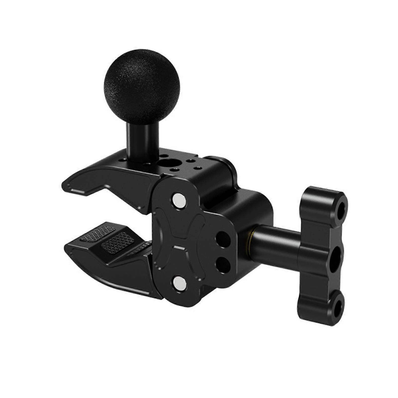 Action Camera Bracket Super Clamp Mount 360 Degree Adjustable 1/4inch Extension Quick Release Handlebar Tripod Converter Multicolor
