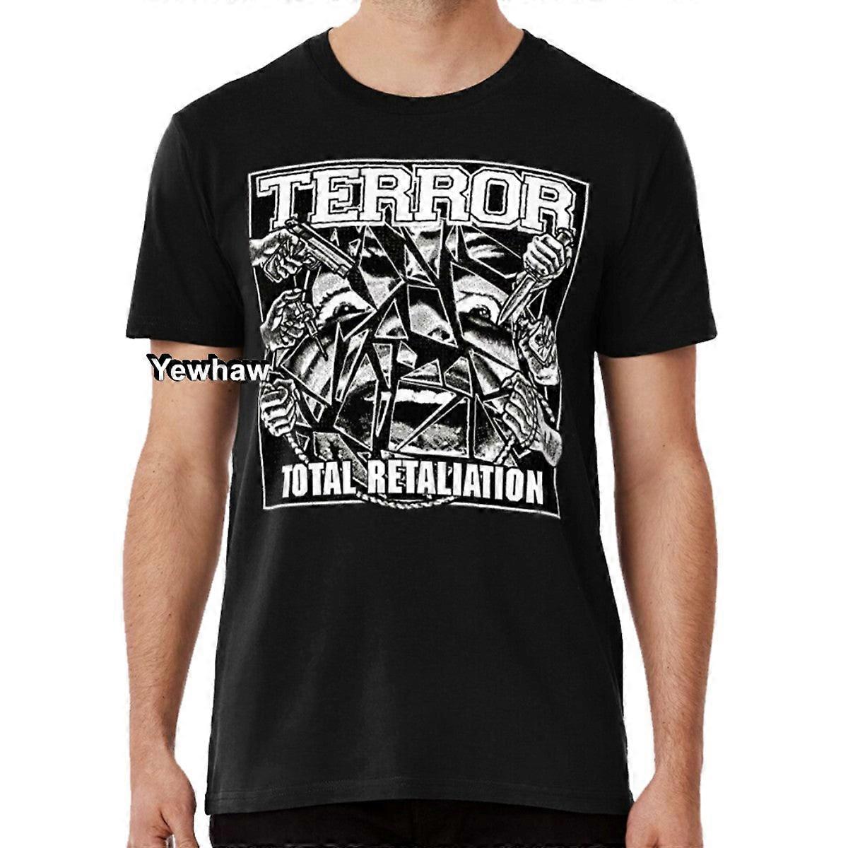 Tričko Terror Band Blackwhitereddesign