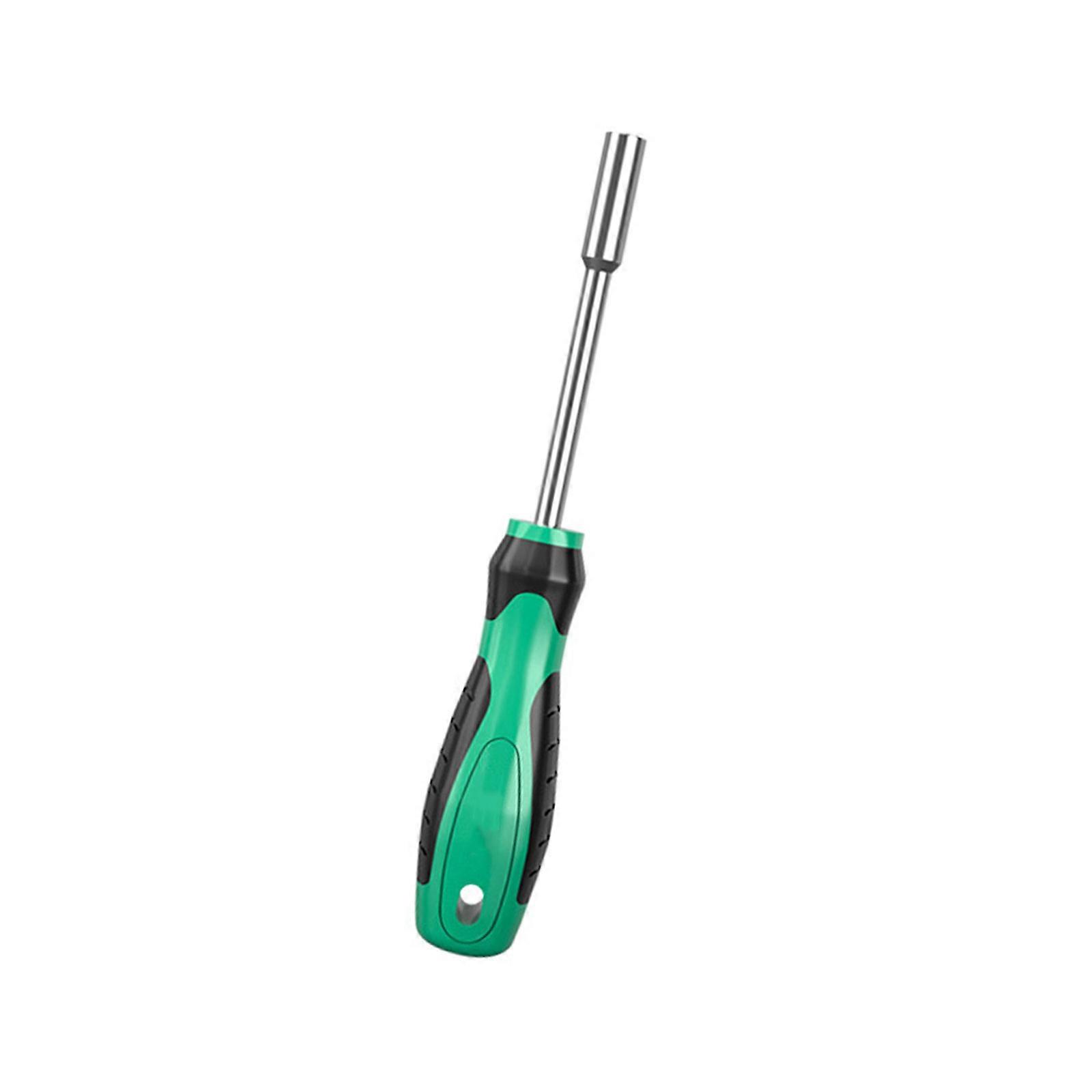 Multipurpose Screwdriver Bit Extension Extended Handle Nut Driver for Tight Space Steel Hand Tool Multicolor