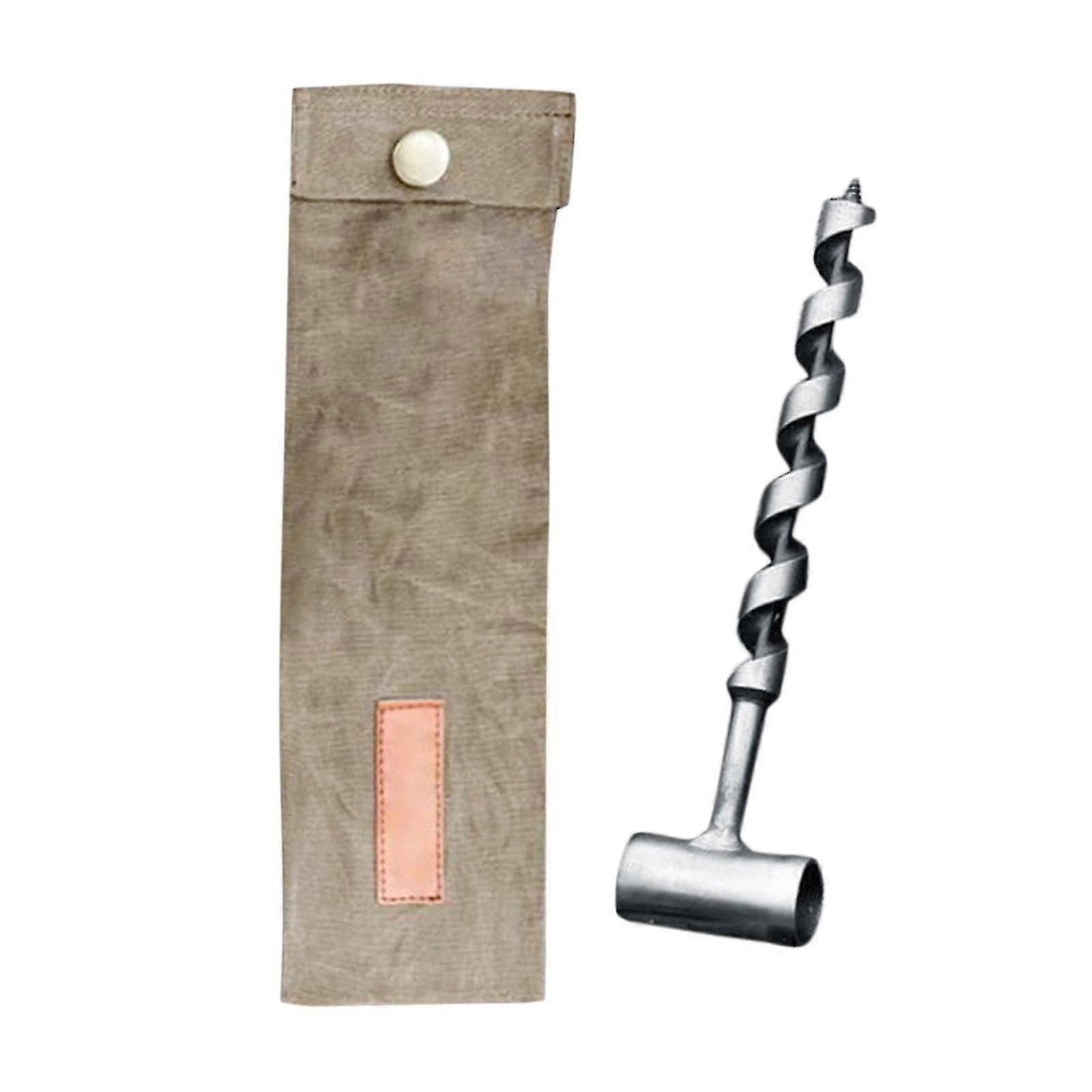 Manual Wood Auger Bushcraft Tools Hand Auger Wrenc