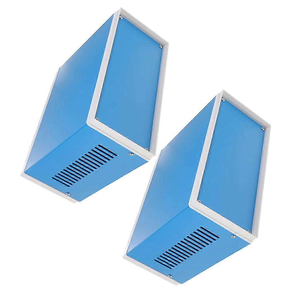 Metal Enclosure Box with Efficient Heat Dissipation for Electronics 2Pcs