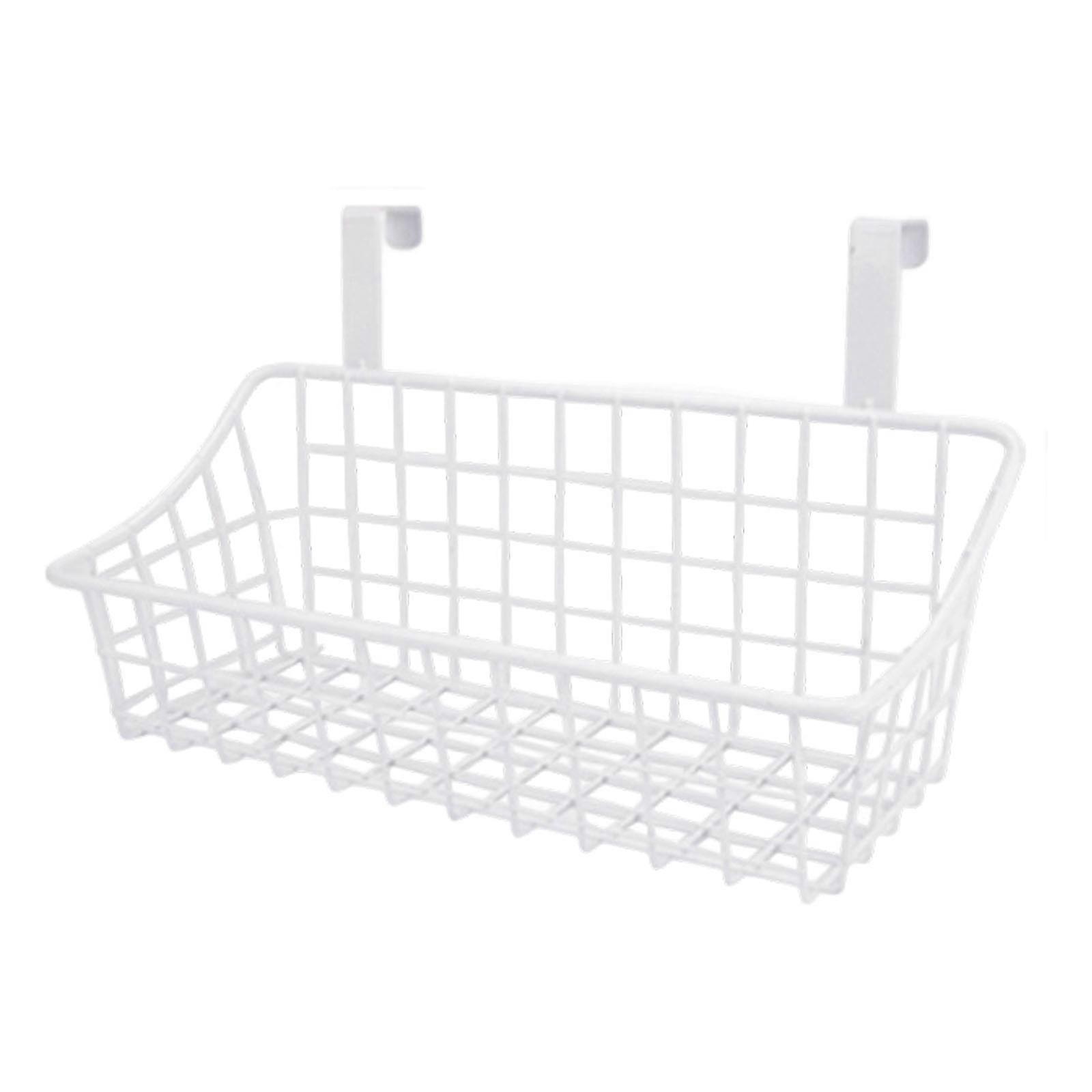 Multitier Office Desk Storage Shelf Sturdy Metal Construction Slip Resistant Designs Space Saving Solution  White S