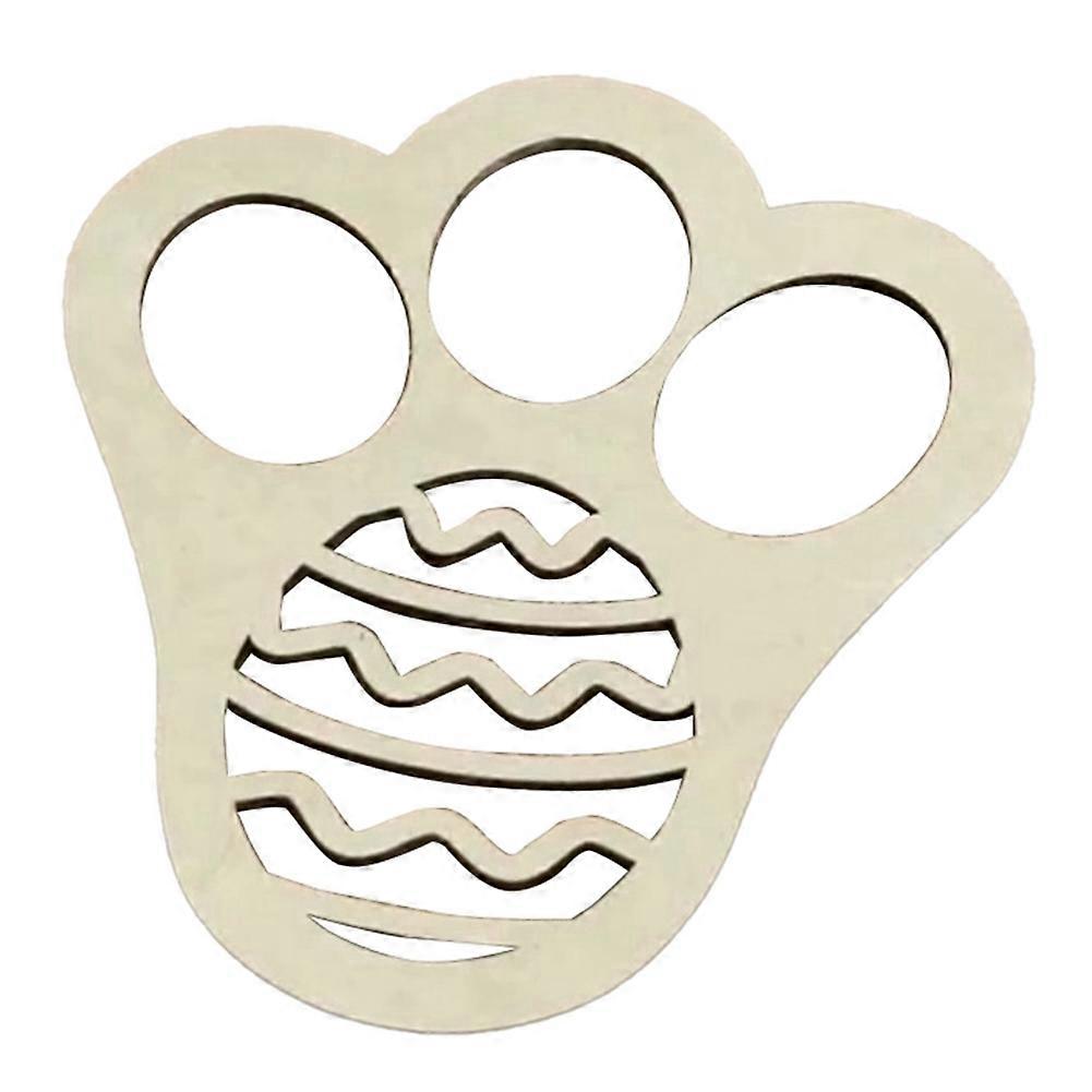 Easter Rabbit Foot Print Stencil Floor Bunny Foot Print Template Reusable Stencil