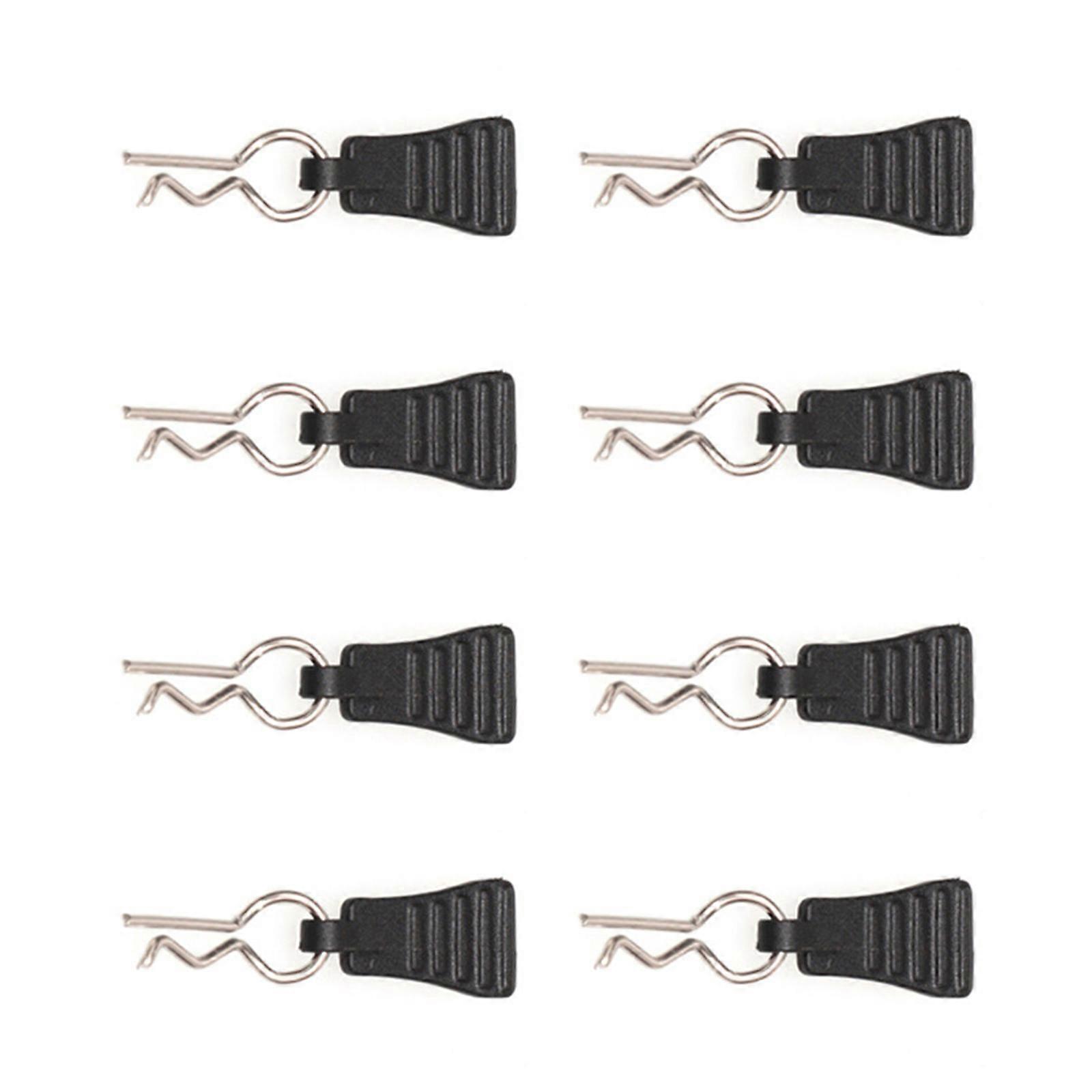 Metal R Shape FixED Clip for Remote Control Car Body Shell Secure Suitable for 1/12 Scale Model Car Toy Upgrading Kits Multicolor